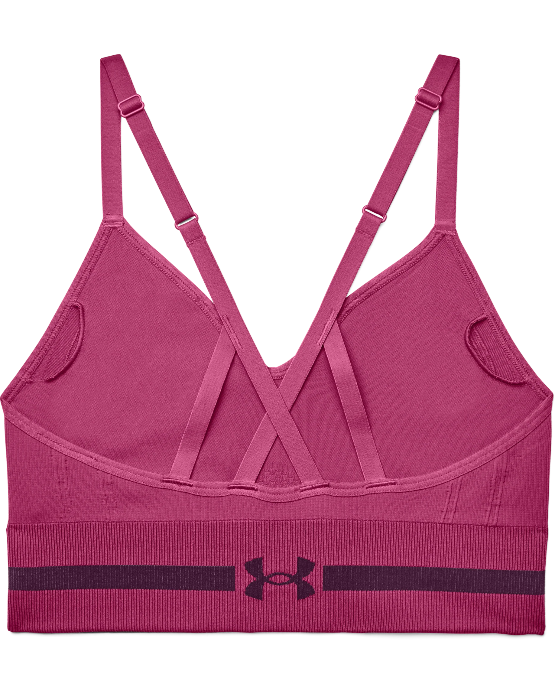Women's UA Seamless Low Longline Sports Bra - Image 9