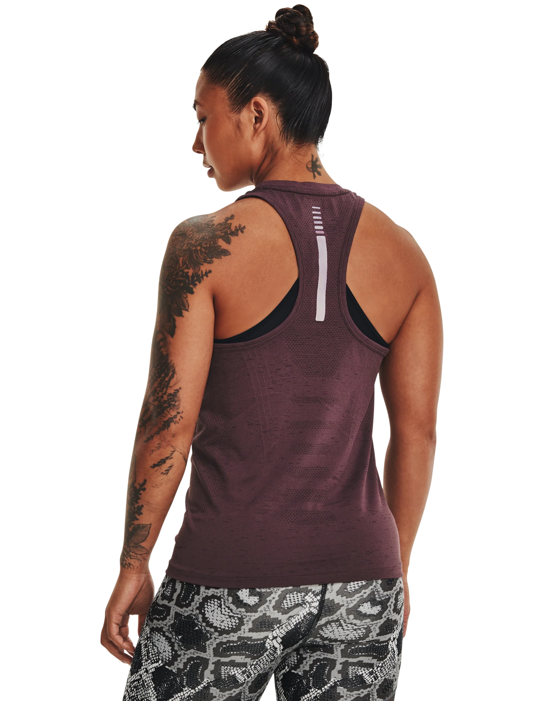 Women's UA Seamless Run Tank - Image 2