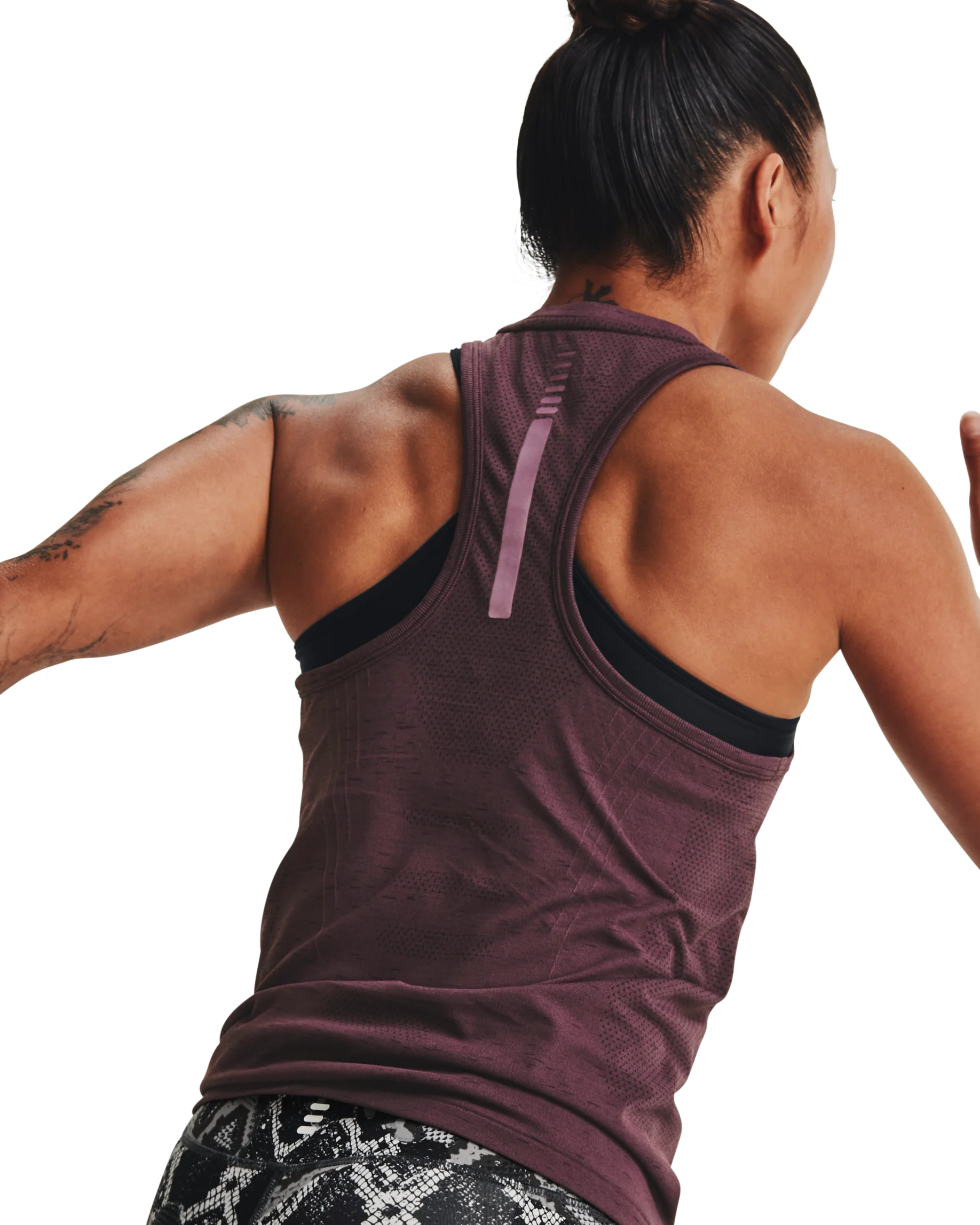 Women's UA Seamless Run Tank - Image 6