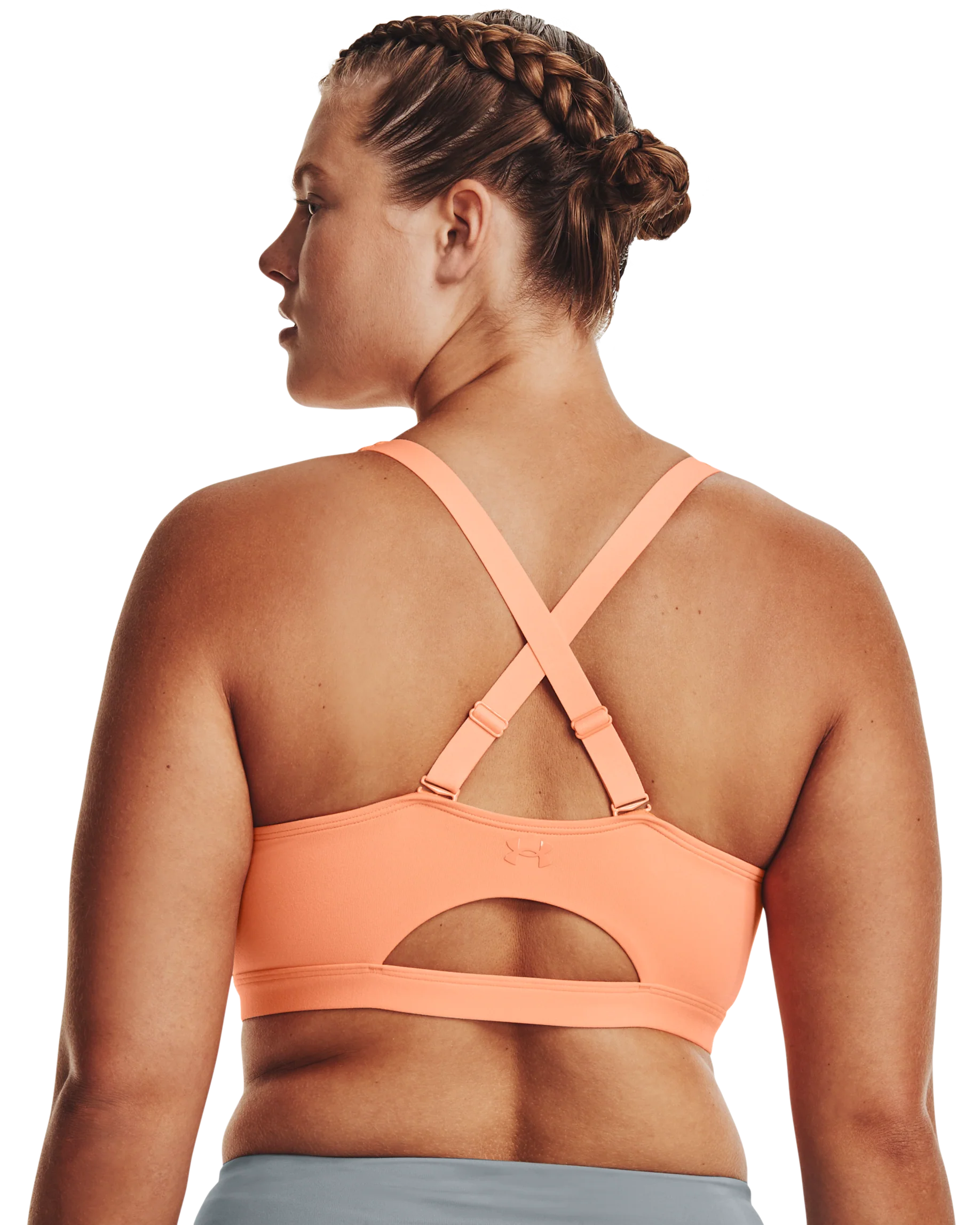 Women's UA SmartForm Evolution Mid Sports Bra - Image 10