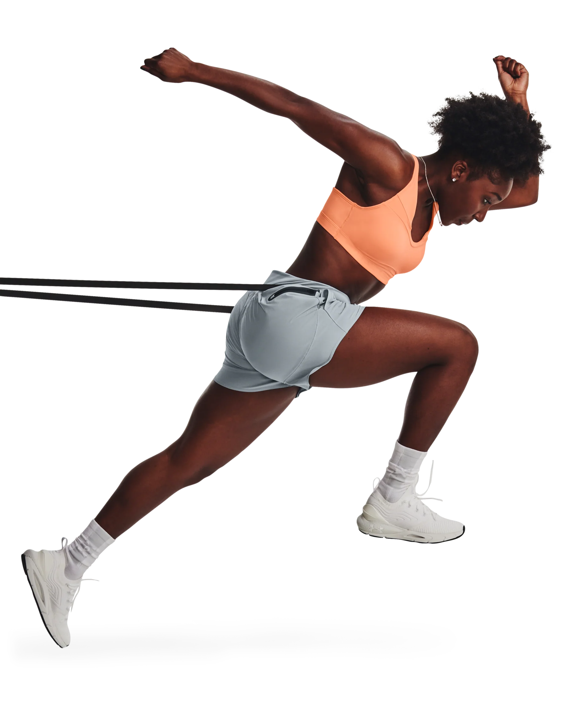 Women's UA SmartForm Evolution Mid Sports Bra - Image 3