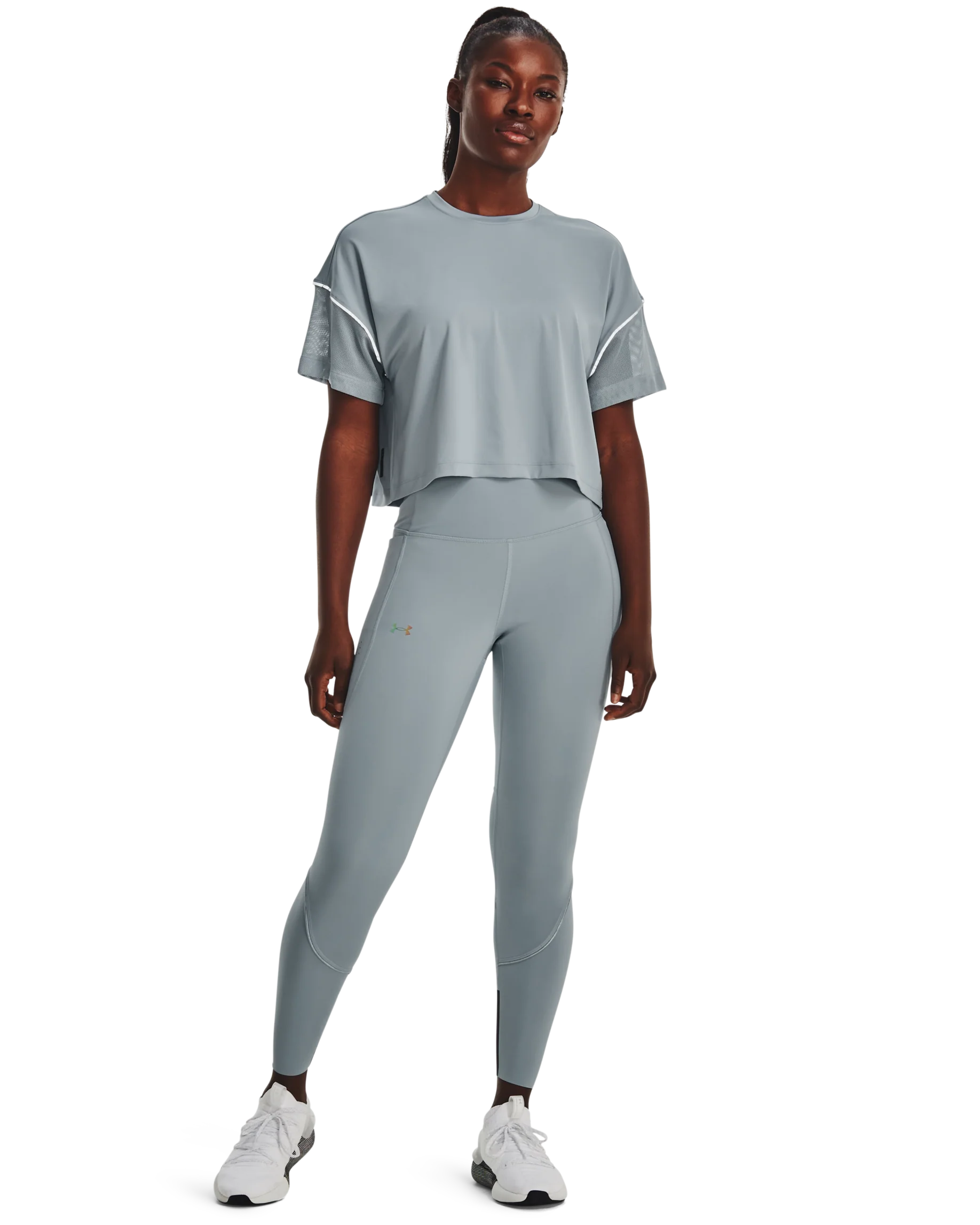 Women's UA ™SmartForm Perforated Ankle Leggings - Image 3