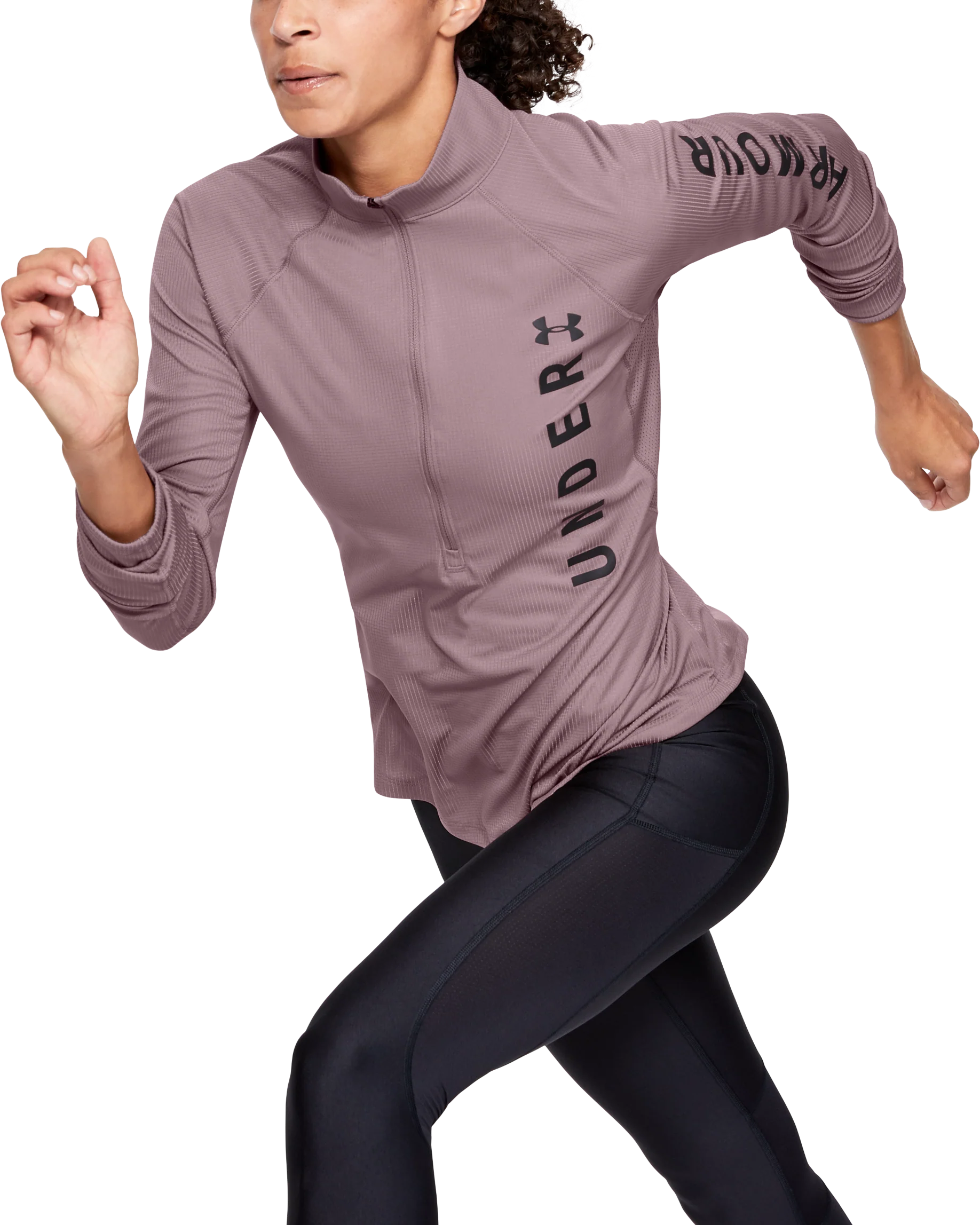Women's UA Speed Stride Wordmark ½ Zip