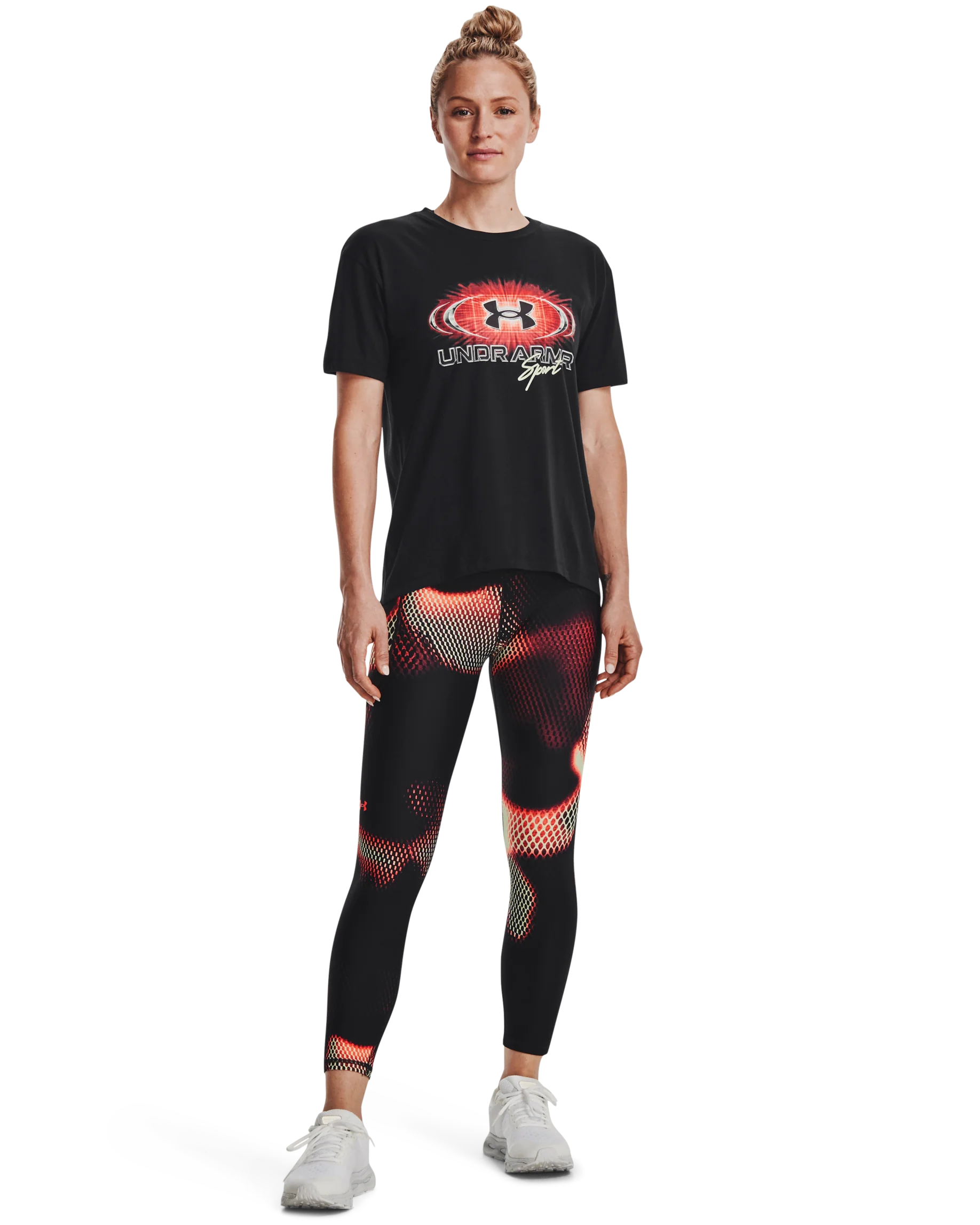 Women's UA Sport Metal Logo Short Sleeve - Image 3