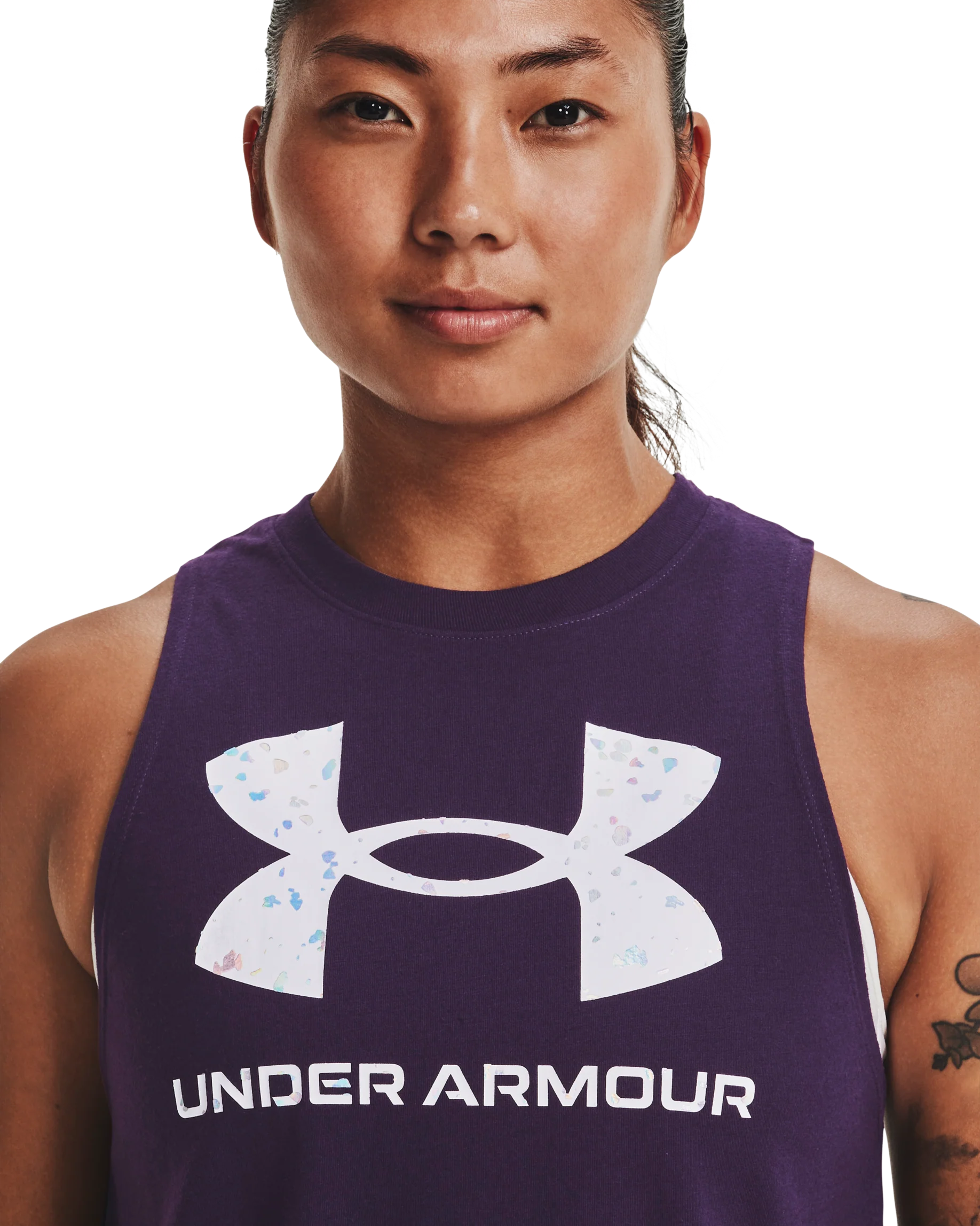 Women's UA Sportstyle Graphic Tank - Image 5