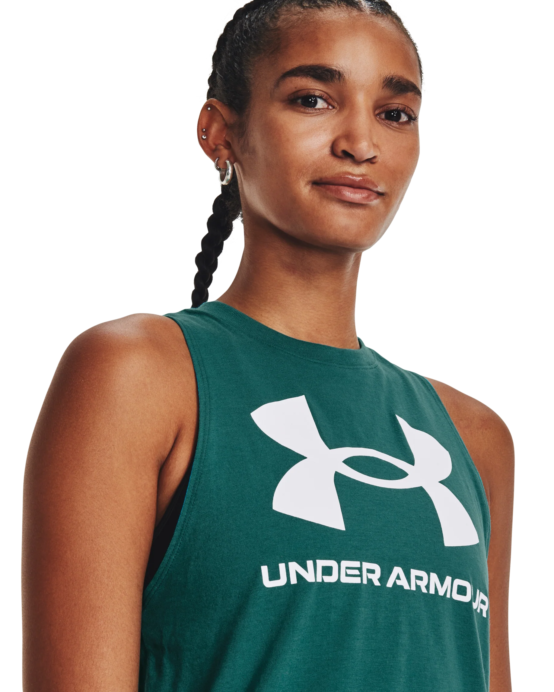 Women's UA Sportstyle Graphic Tank - Image 4