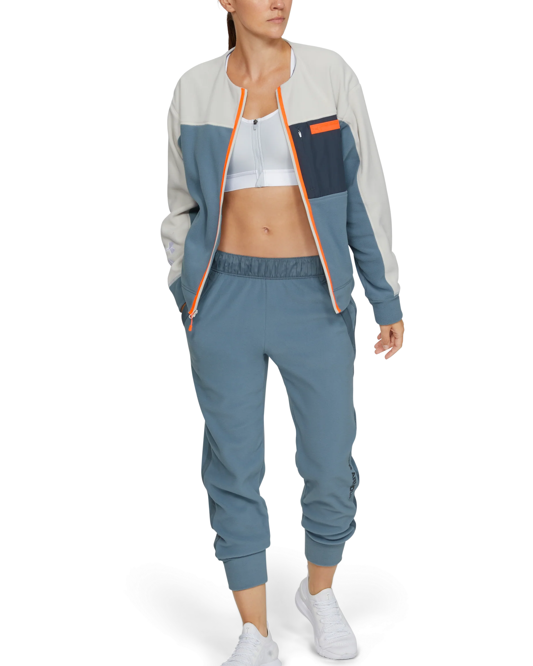 Women's UA Stm 9.1 PolAR Fleece Fz - Image 5