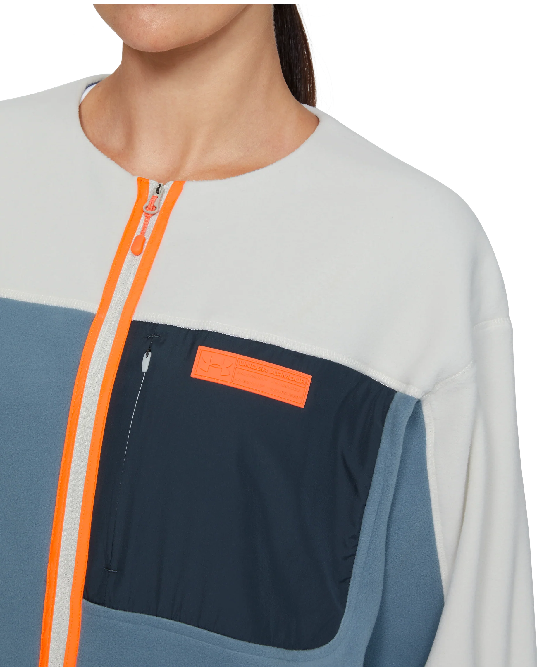 Women's UA Stm 9.1 PolAR Fleece Fz - Image 6
