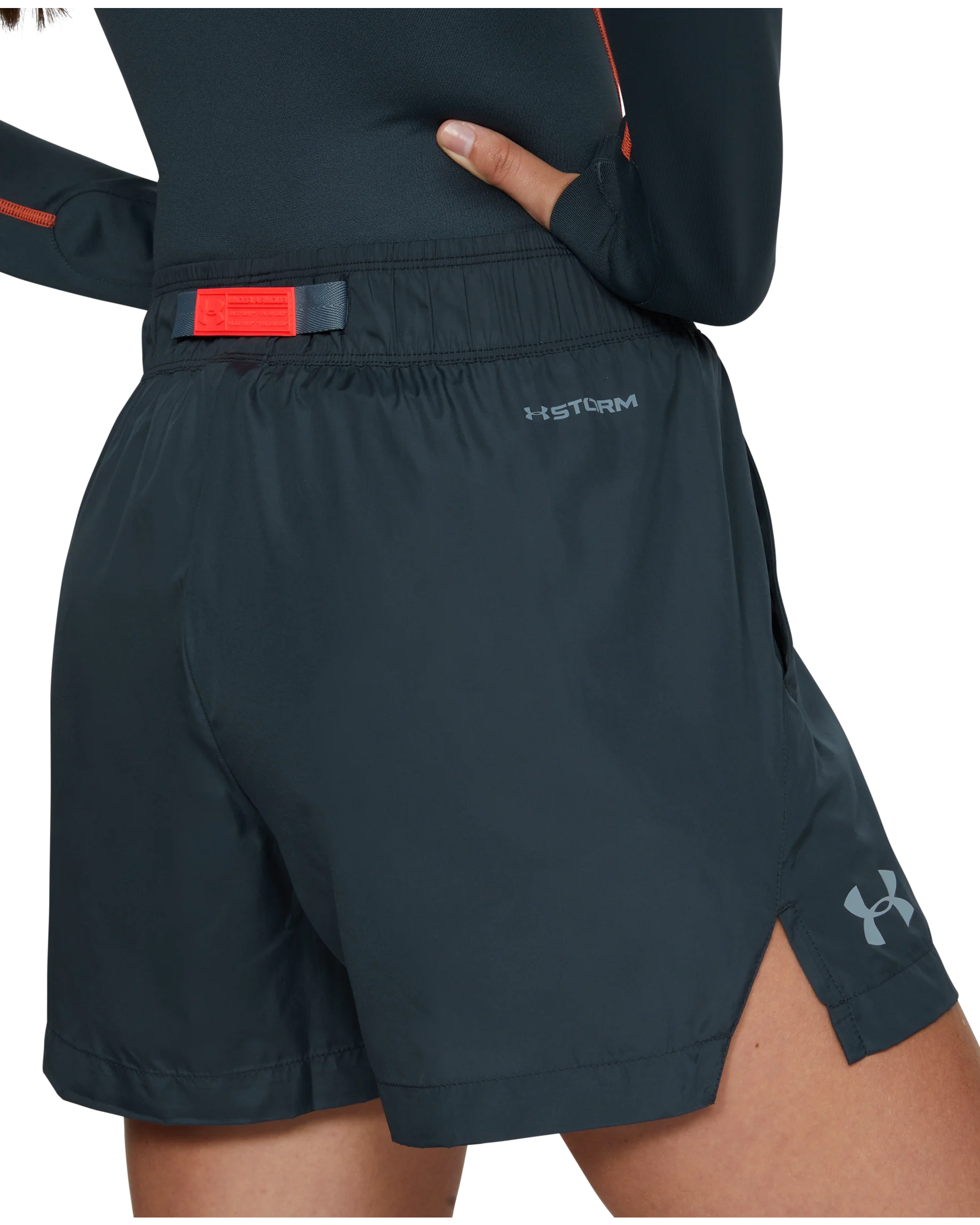 Women's UA Stm 9.1 Woven Short - Image 6