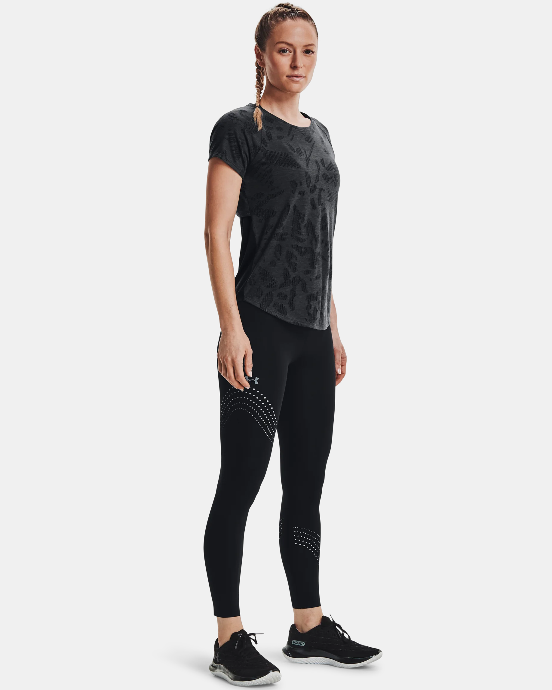 Women's UA Streaker Forest Short Sleeve - Image 2