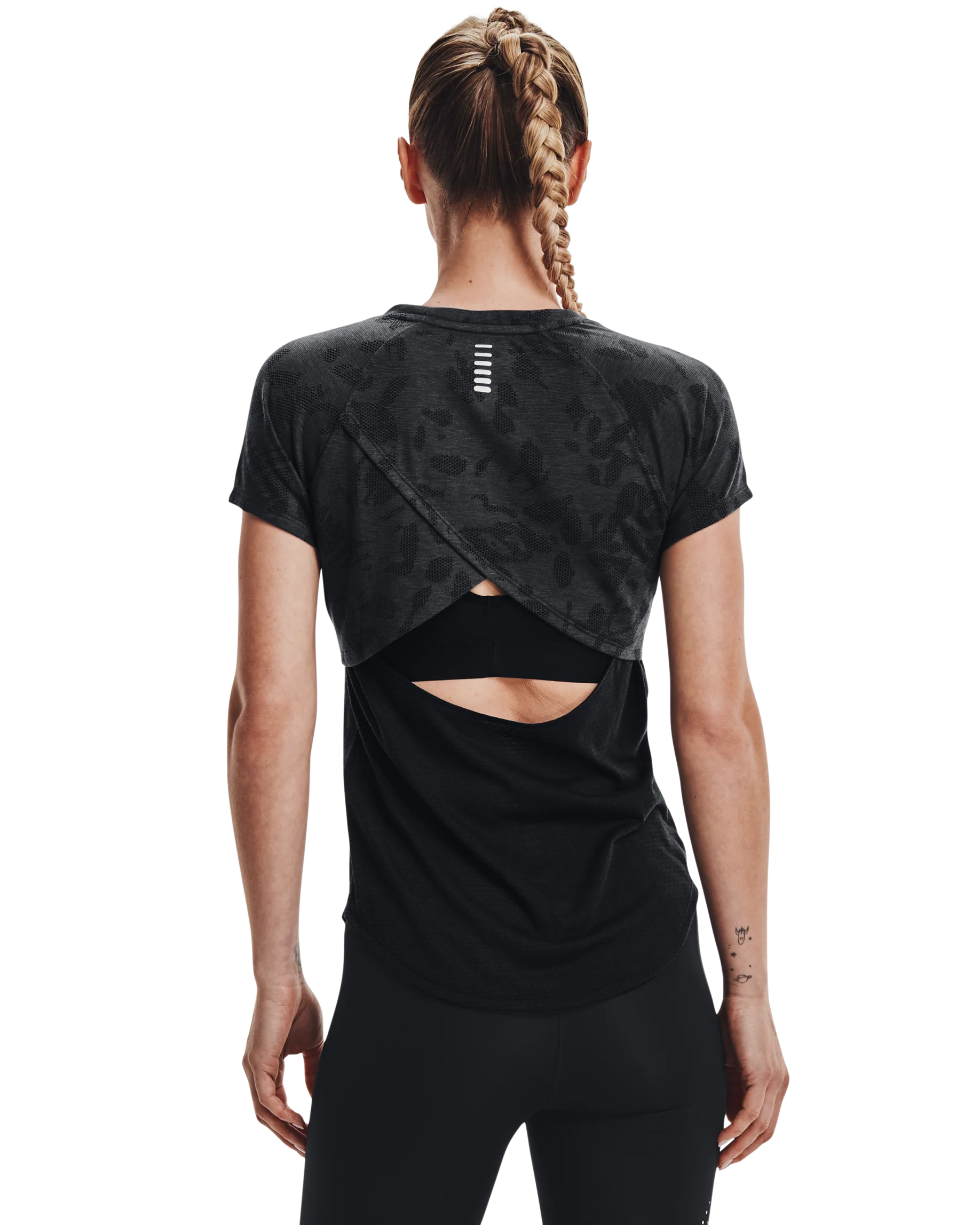 Women's UA Streaker Forest Short Sleeve - Image 5