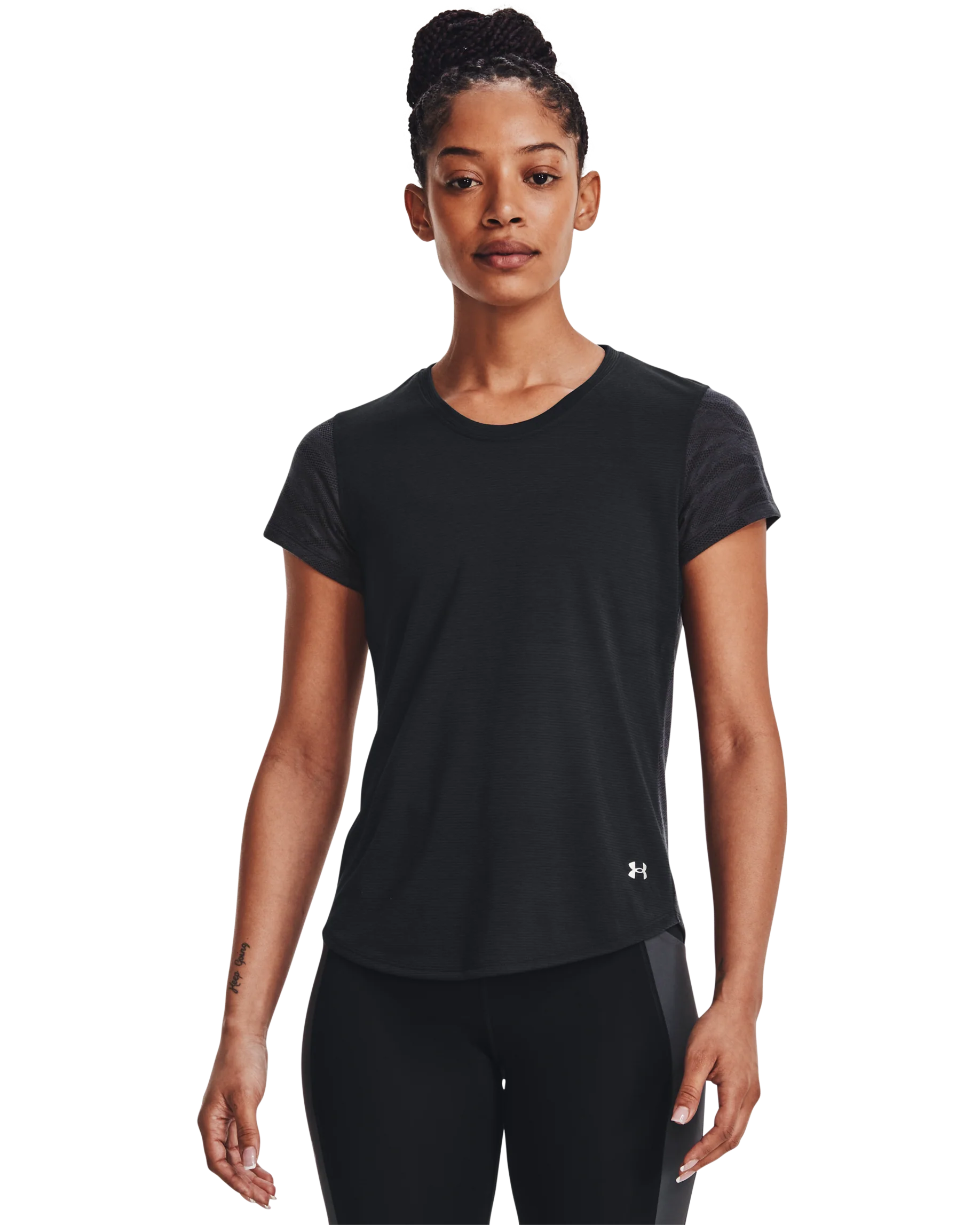 Women's UA Streaker Jacquard T-Shirt