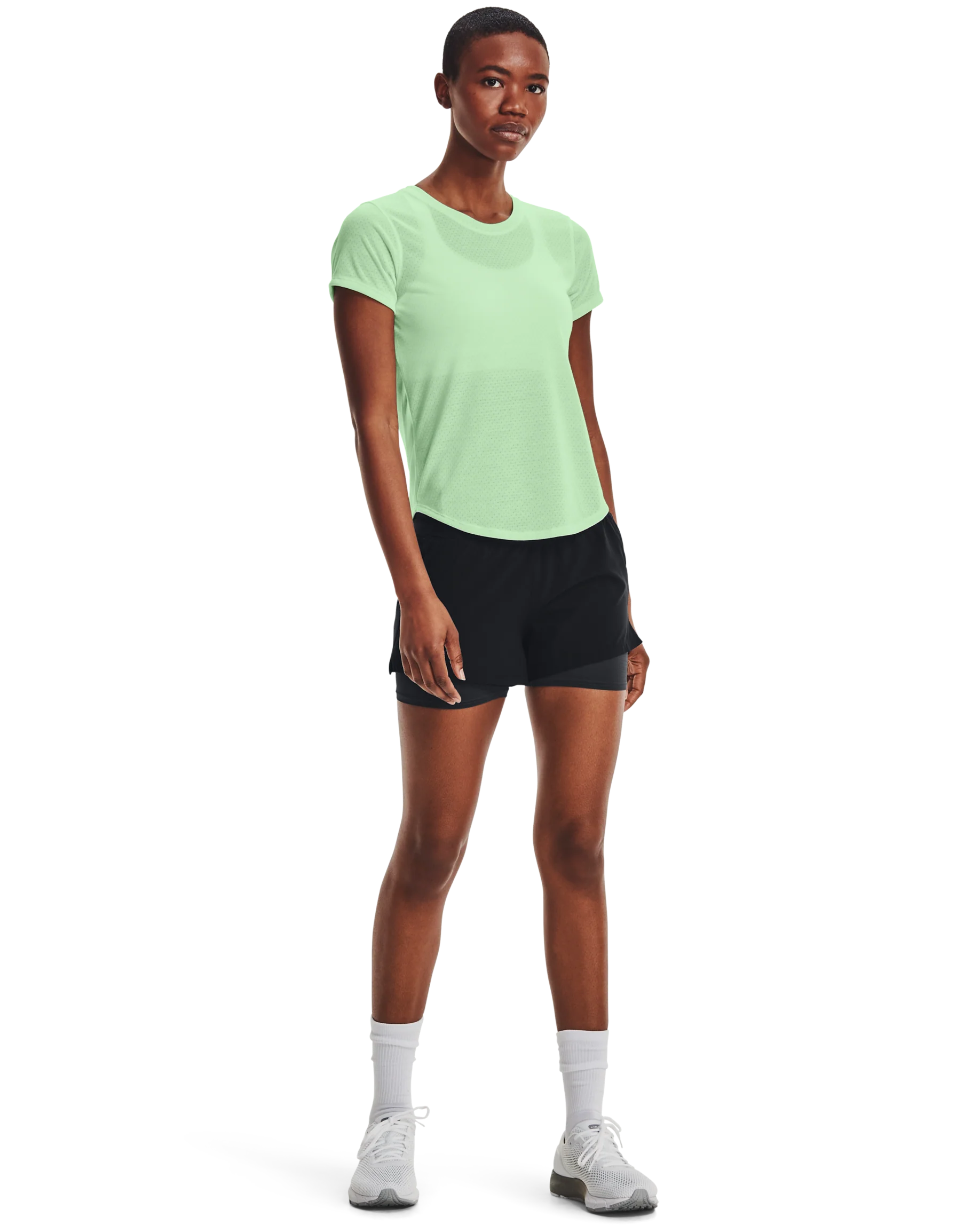 Women's UA Streaker Run Short Sleeve - Image 3