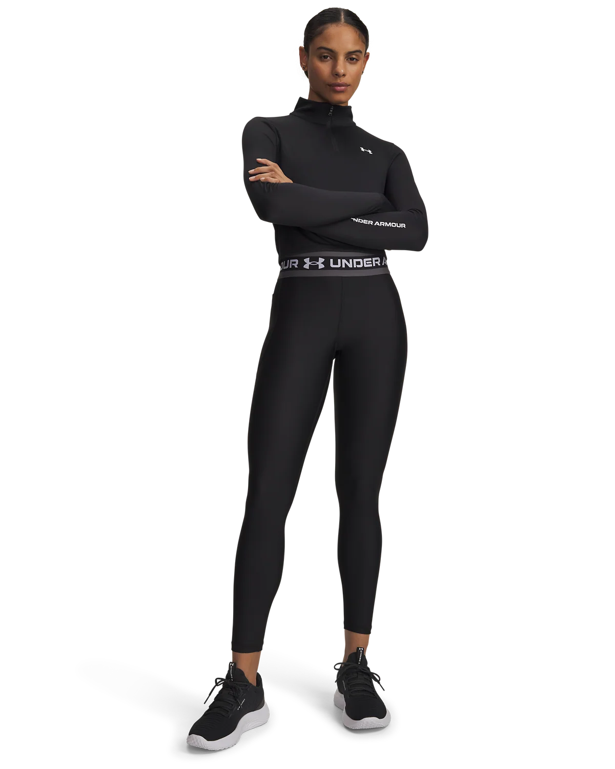 Women's UA Tech™ Branded Tights - Image 3