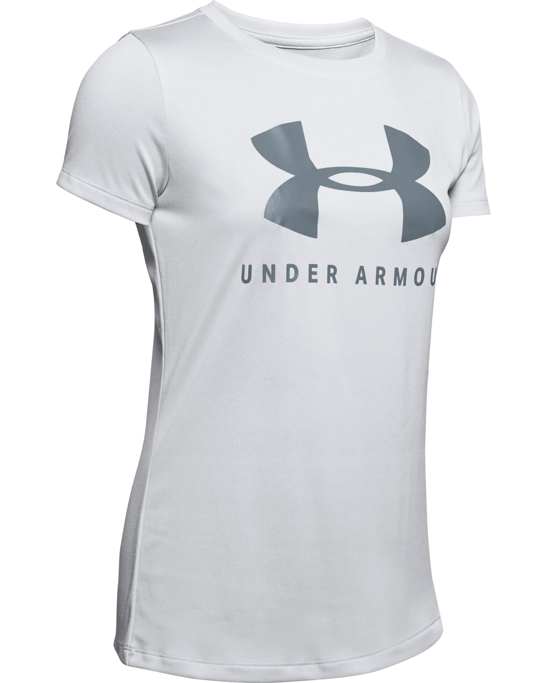 Women's UA Tech™ Logo Graphic Crew Short Sleeve Shirt - Image 4