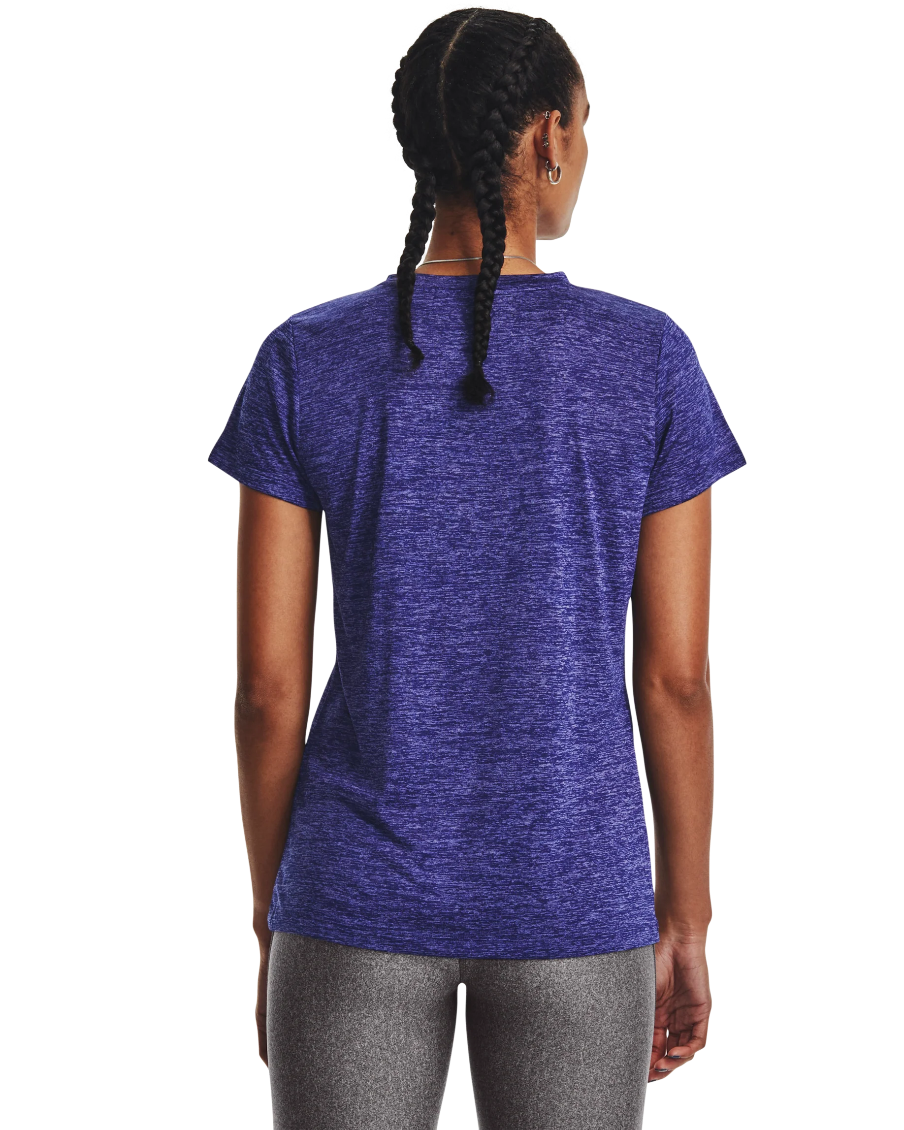 Women's UA Tech™ Twist Big Logo Gel Short Sleeve - Image 2