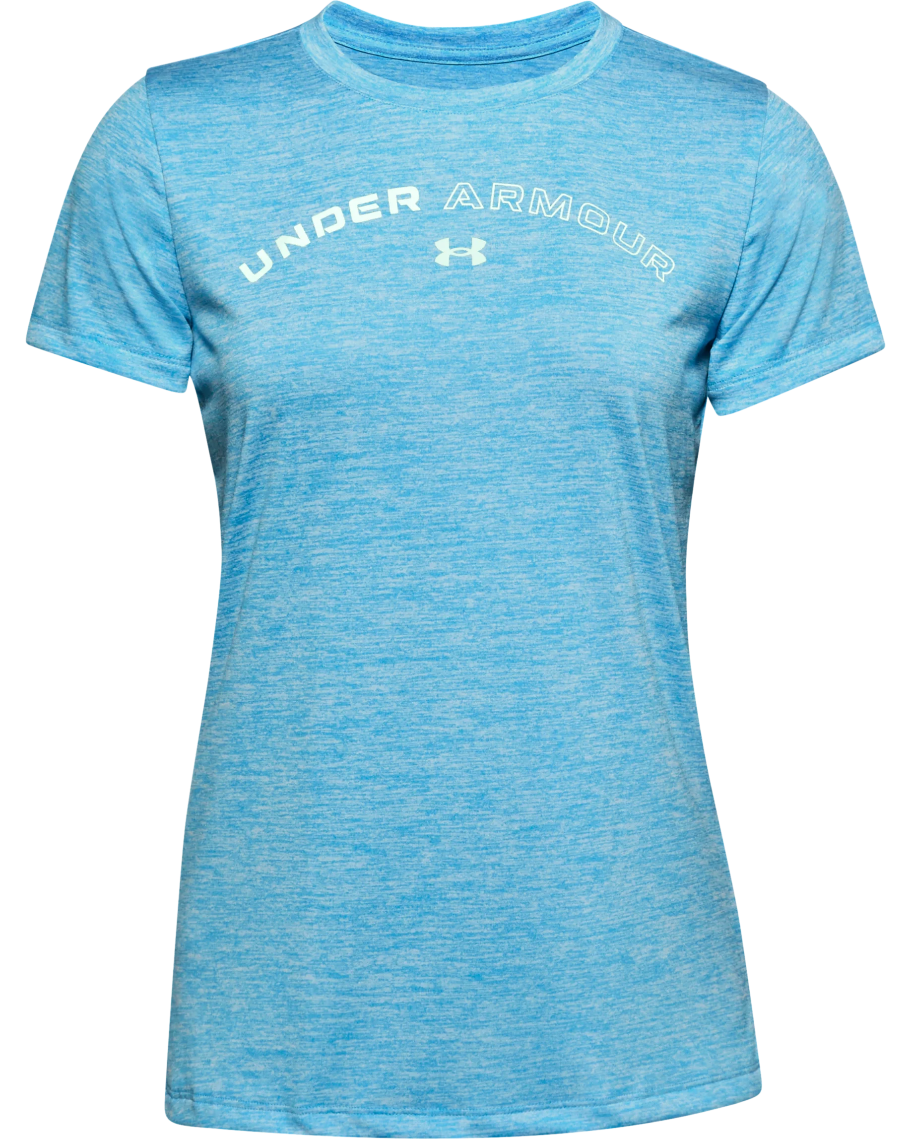 Women's UA Tech™ Twist Graphic LU Short Sleeve - Image 4
