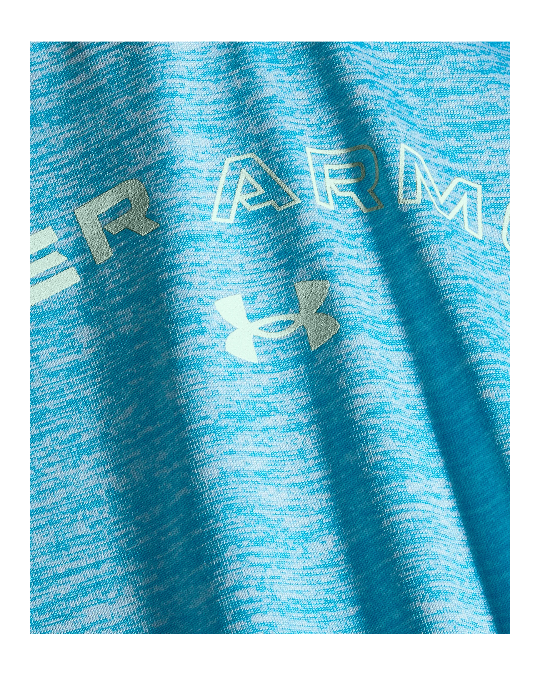 Women's UA Tech™ Twist Graphic LU Short Sleeve - Image 6