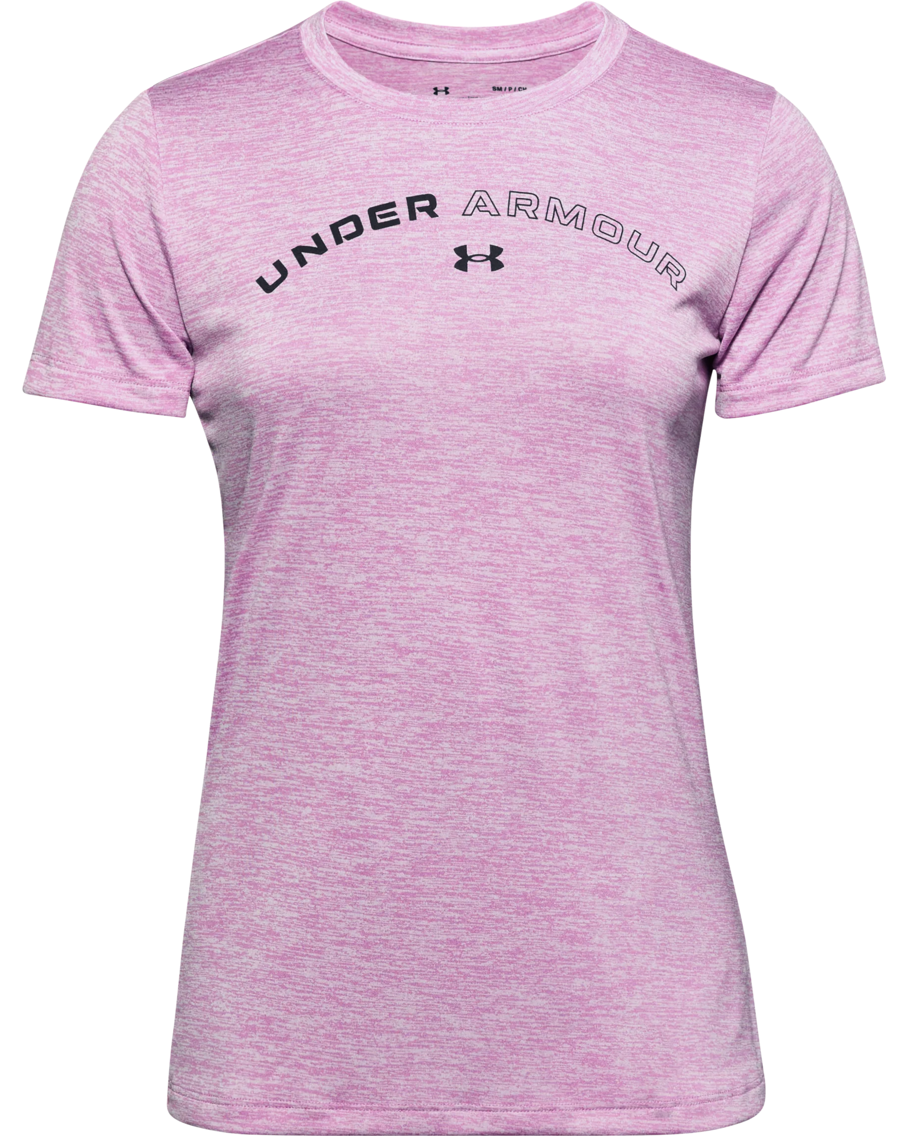 Women's UA Tech™ Twist Graphic LU Short Sleeve - Image 4