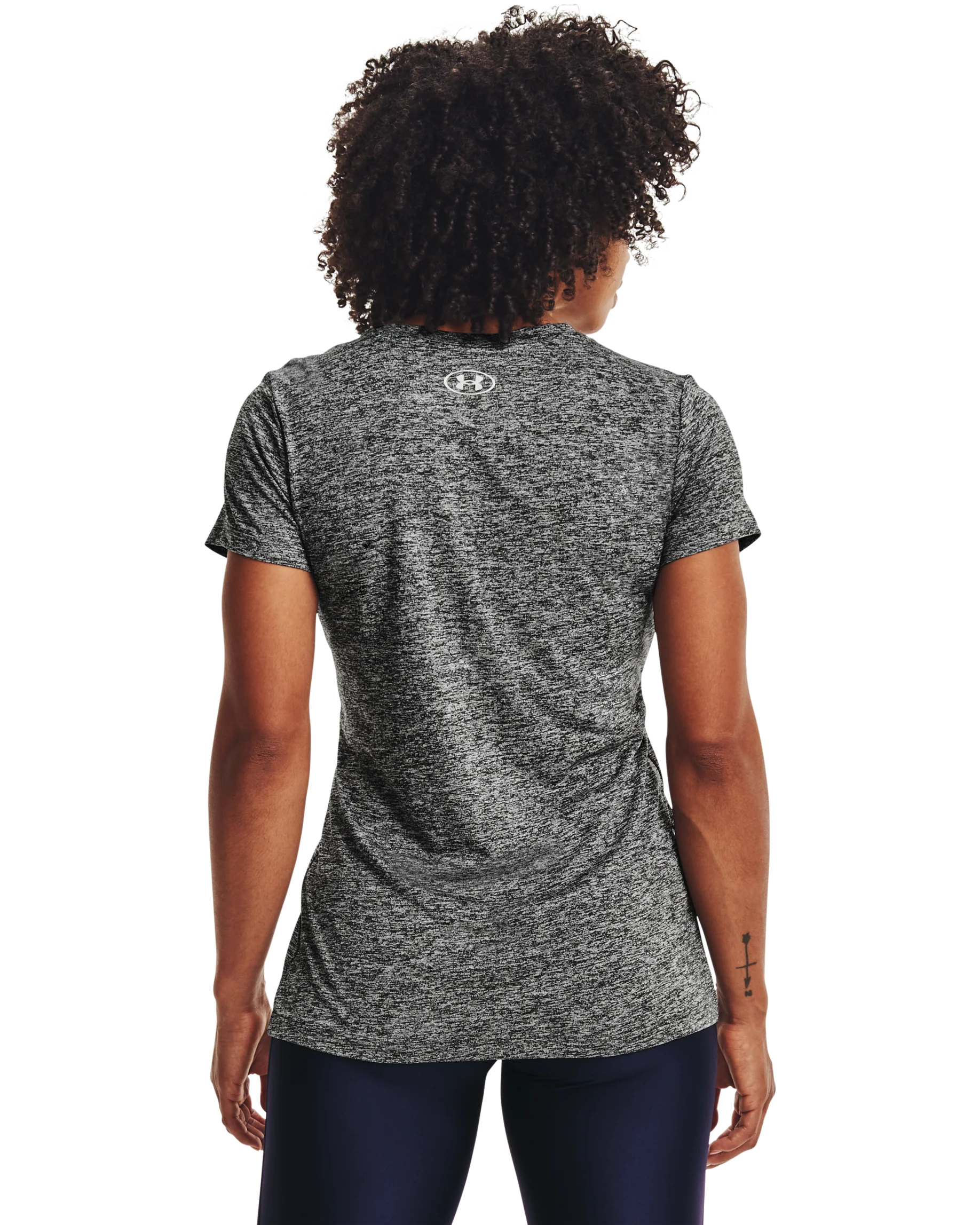 Women's UA Tech™ Twist Graphic Short Sleeve - Image 2