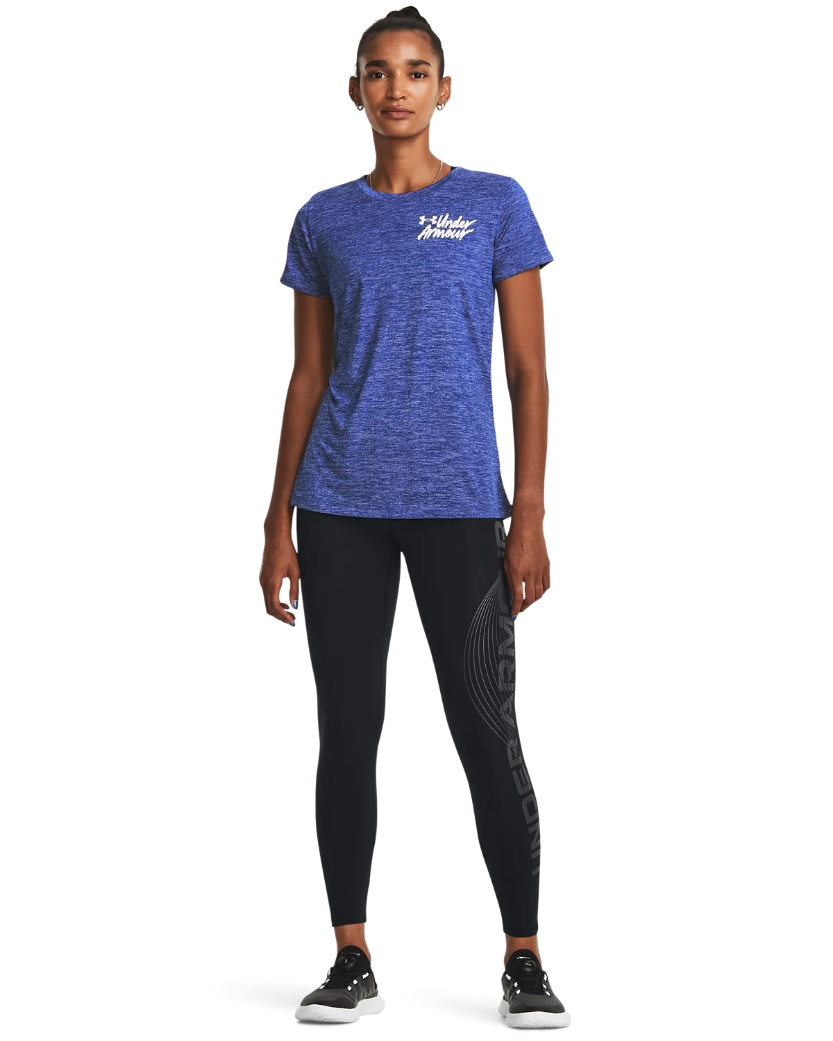 Women's UA Tech™ Twist Graphic Short Sleeve - Image 4