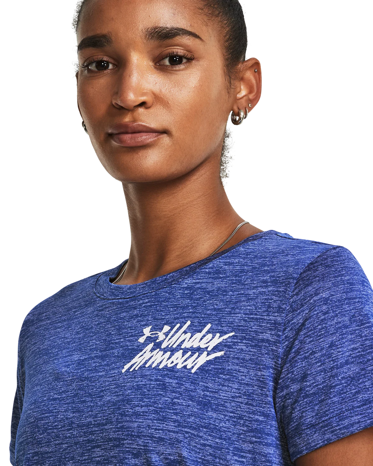 Women's UA Tech™ Twist Graphic Short Sleeve - Image 6