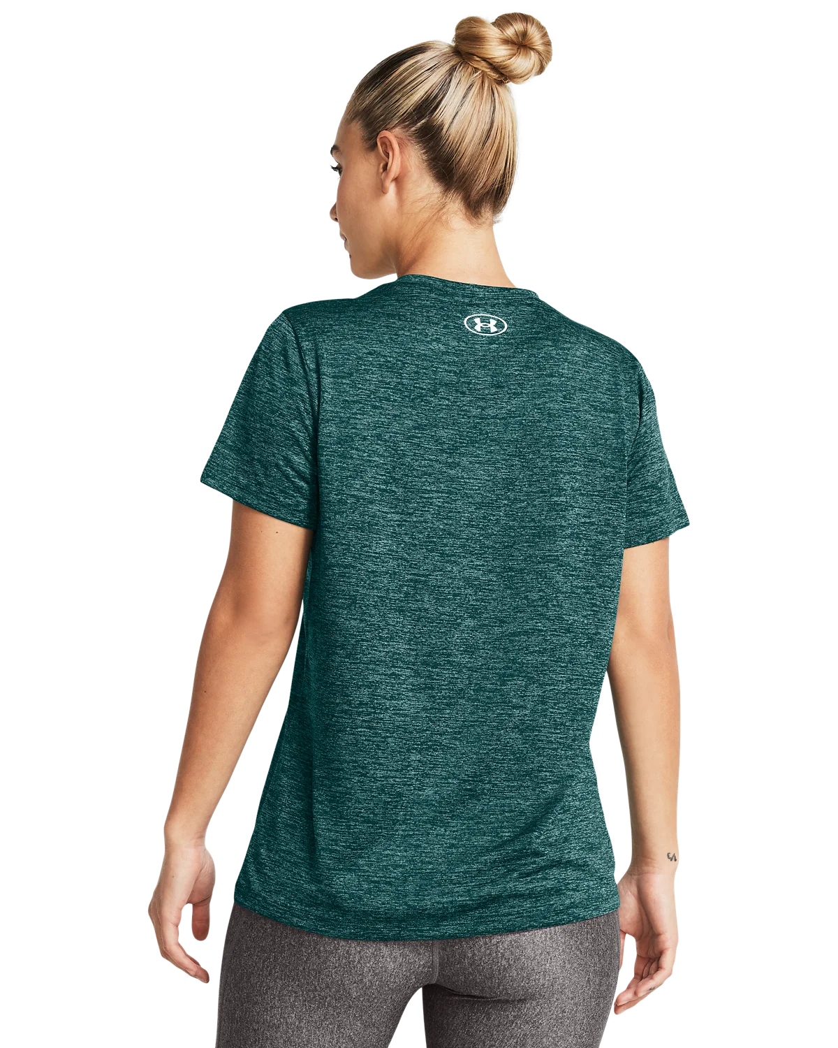 Women's UA Tech™ Twist Short Sleeve - Image 2