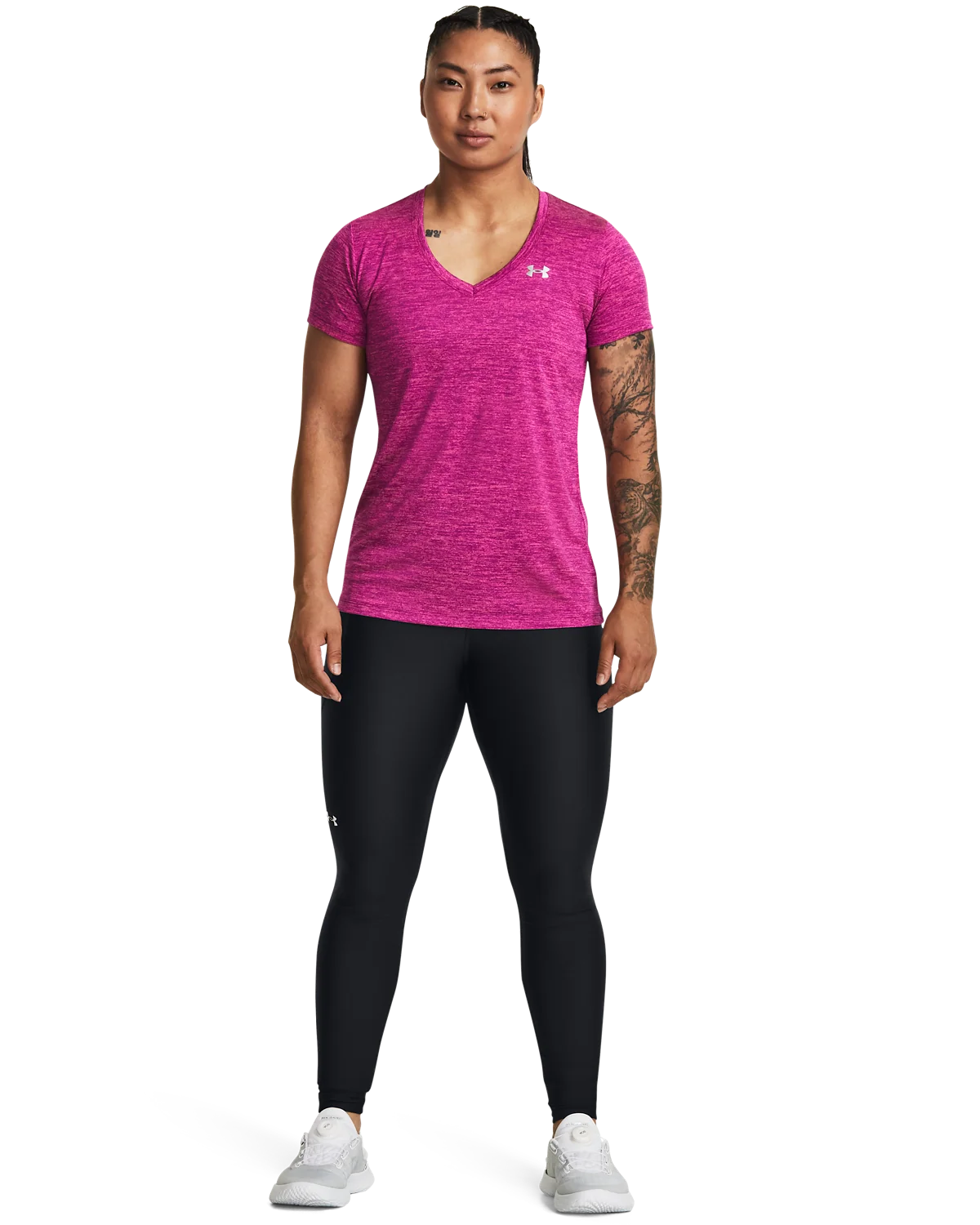 Women's UA Tech™ Twist V-Neck - Image 3