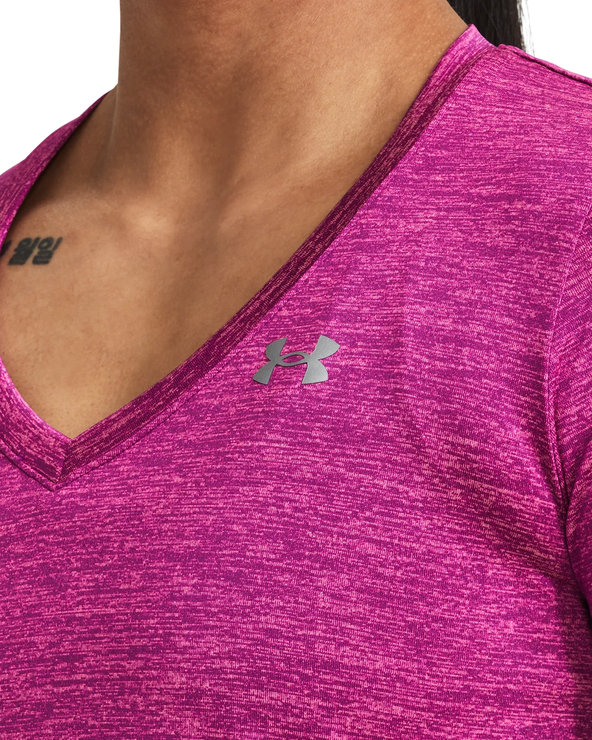 Women's UA Tech™ Twist V-Neck - Image 6