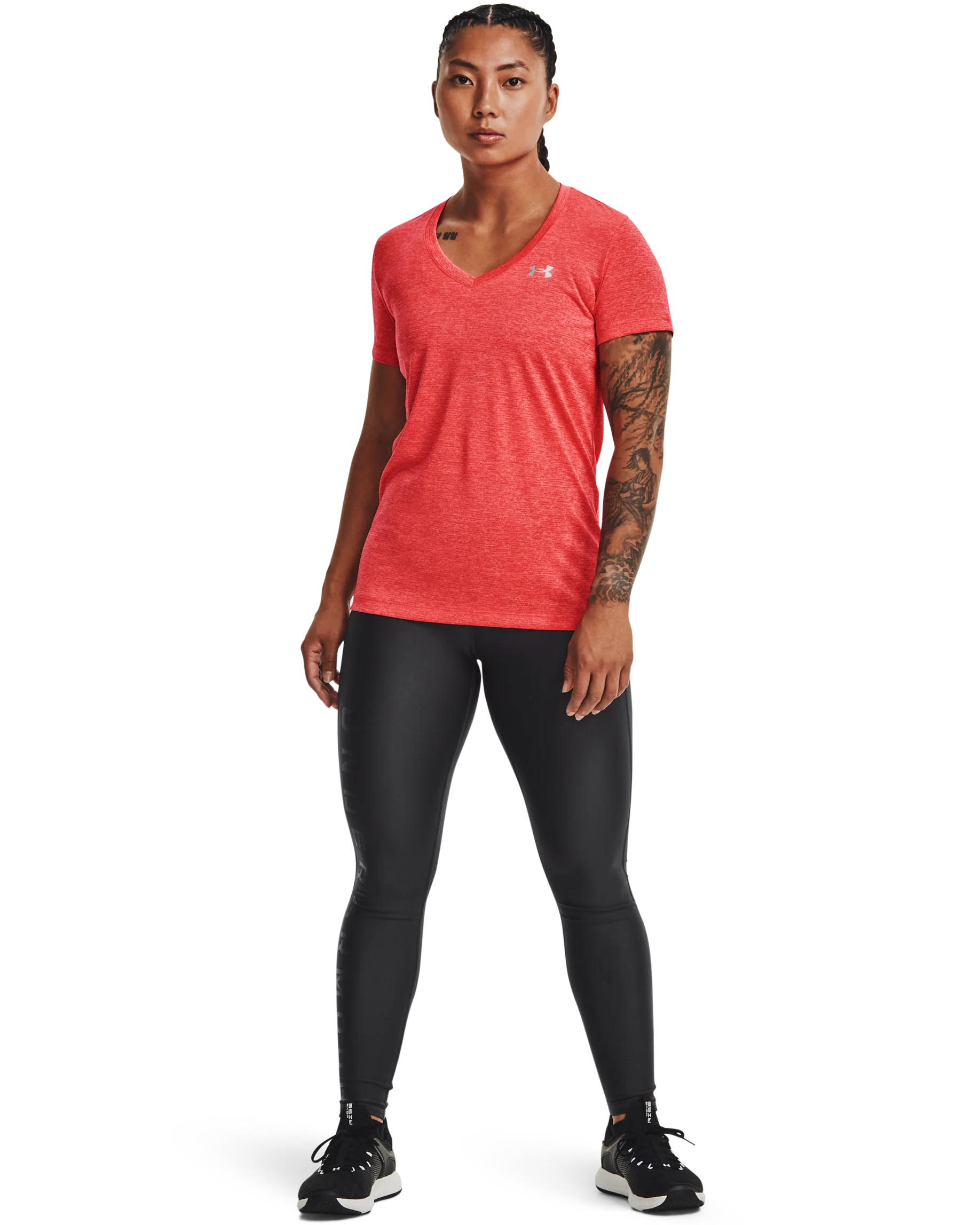 Women's UA Tech™ Twist V-Neck - Image 3