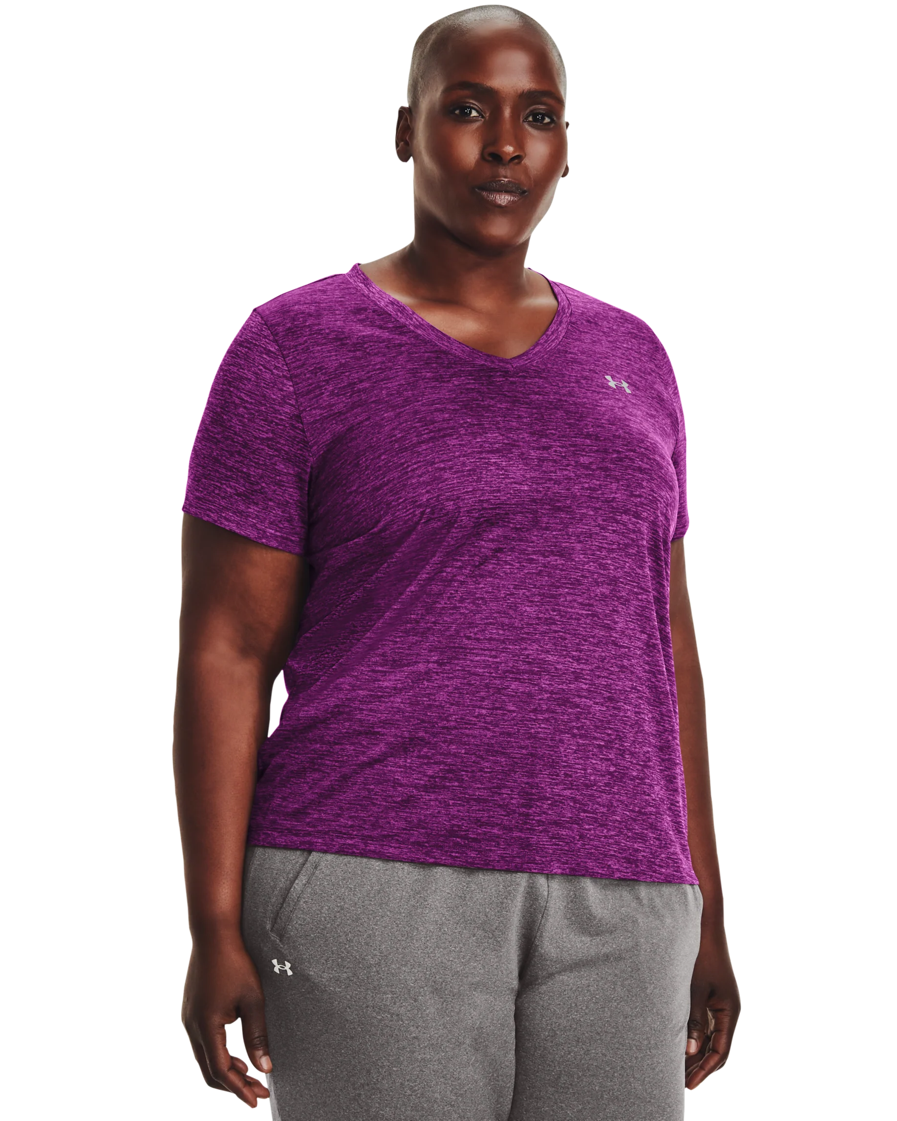 Women's UA Tech™ Twist V-Neck Short Sleeve