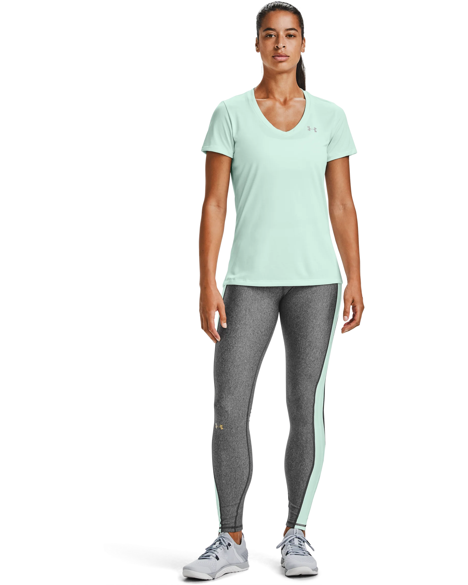 Women's UA Tech™ Twist V-Neck - Image 3