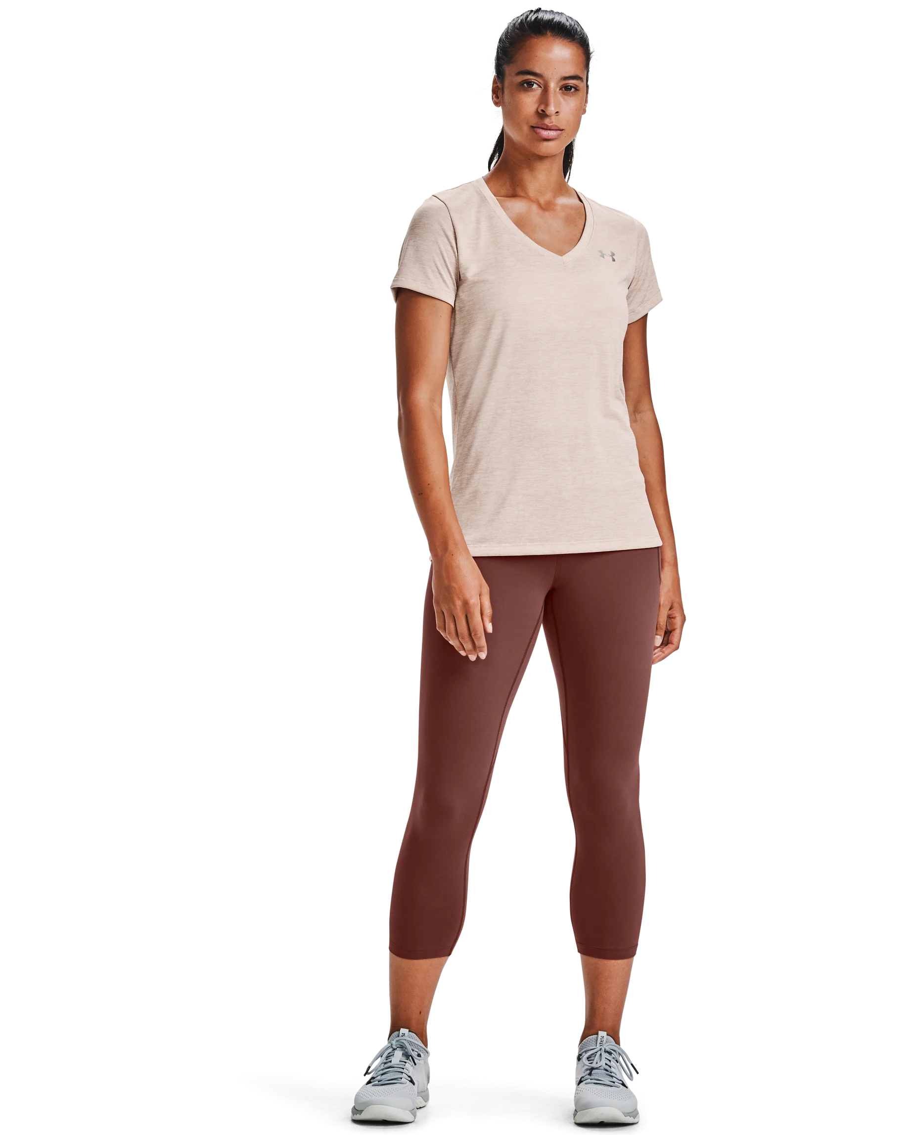 Women's UA Tech™ Twist V-Neck - Image 3