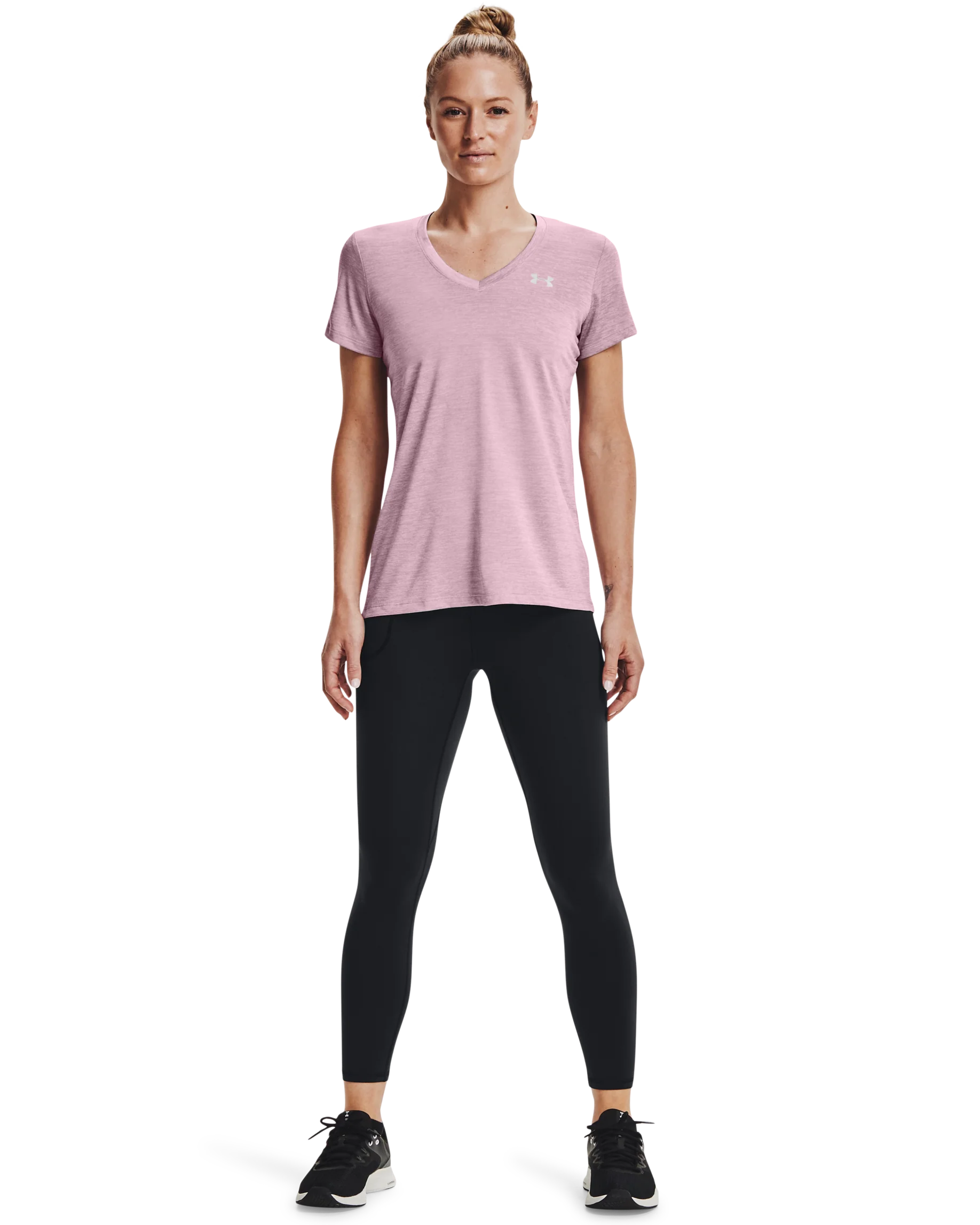Women's UA Tech™ Twist V-Neck - Image 3