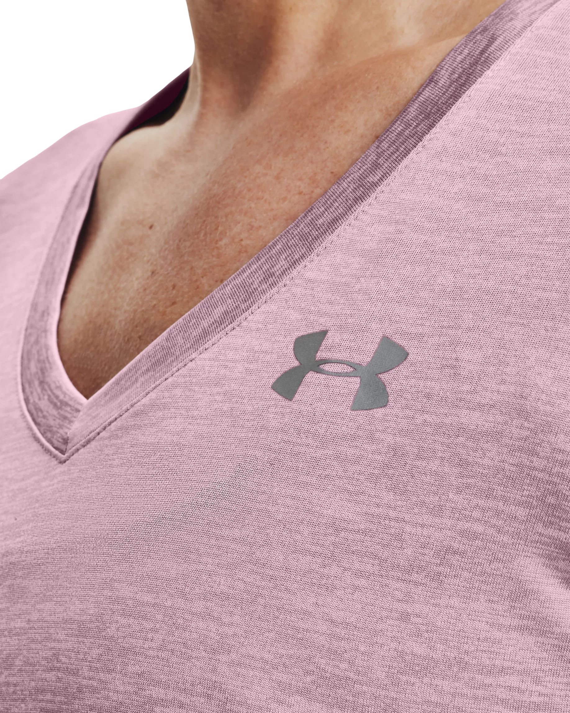Women's UA Tech™ Twist V-Neck - Image 5