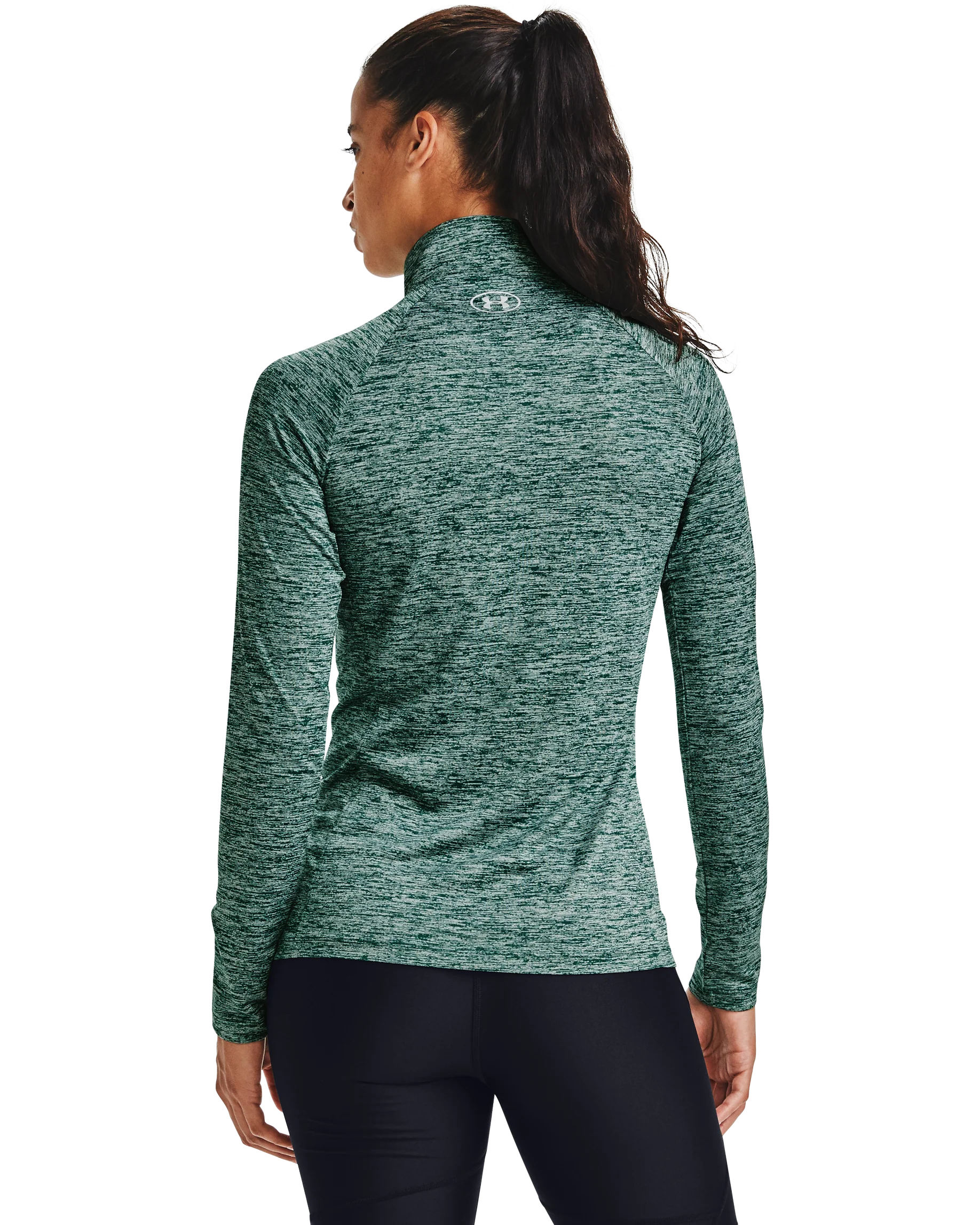 Women's UA Tech™ Twist ½ Zip - Image 2
