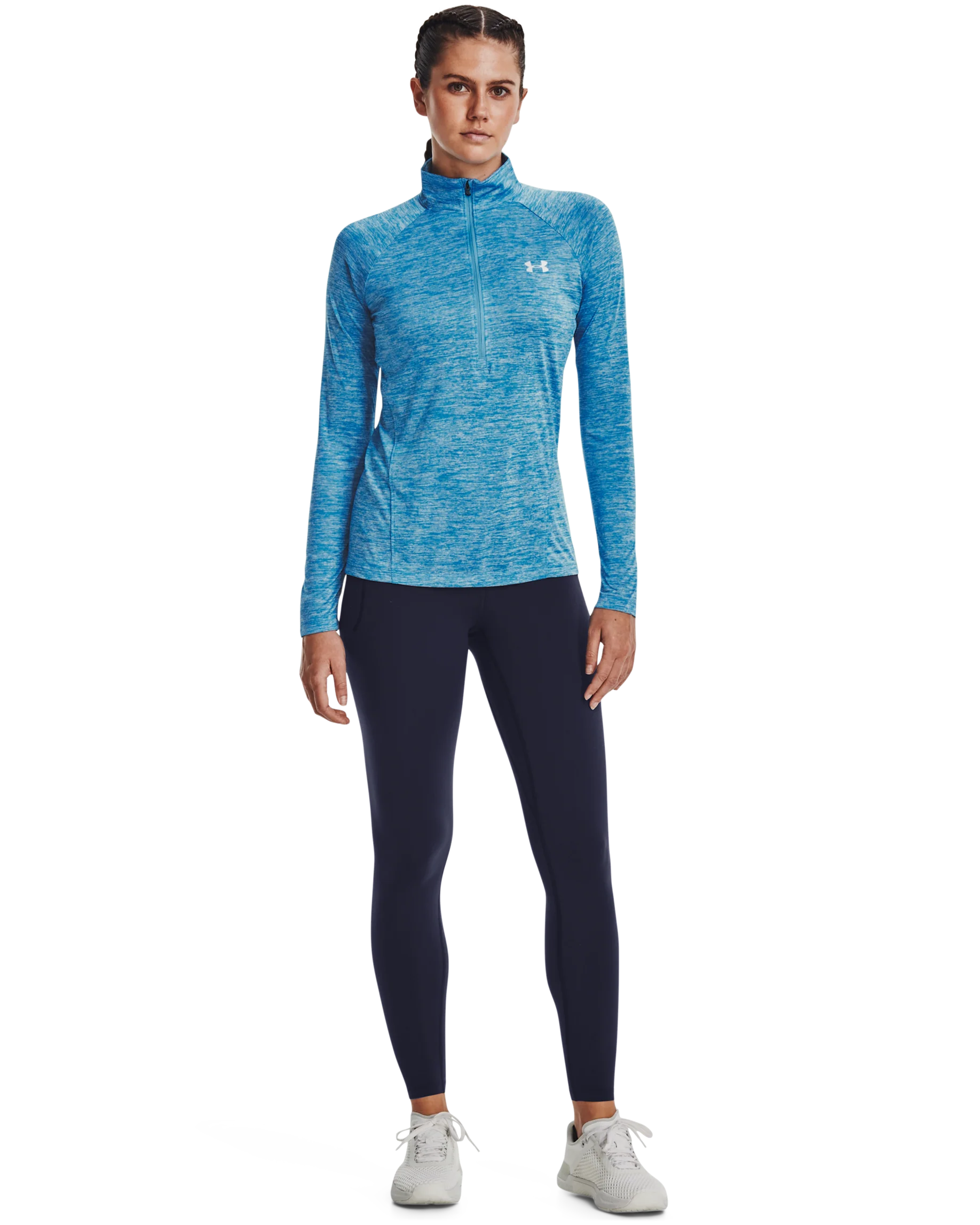 Women's UA Tech™ Twist ½ Zip - Image 3