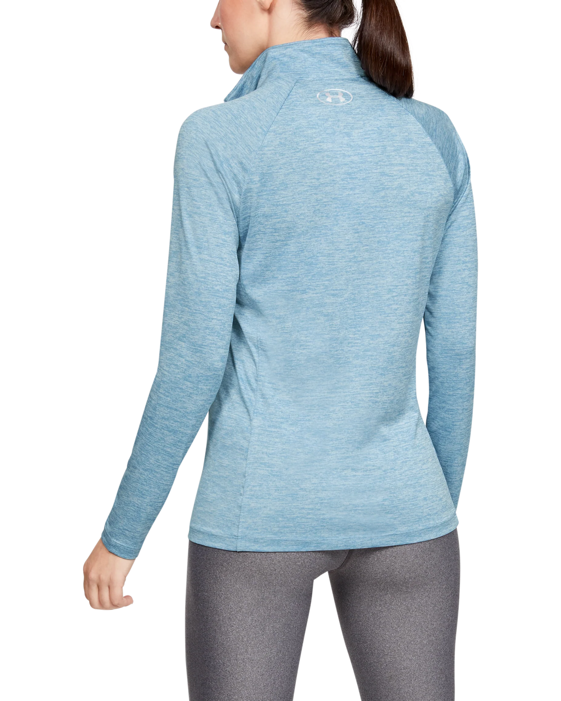 Women's UA Tech™ Twist ½ Zip - Image 2