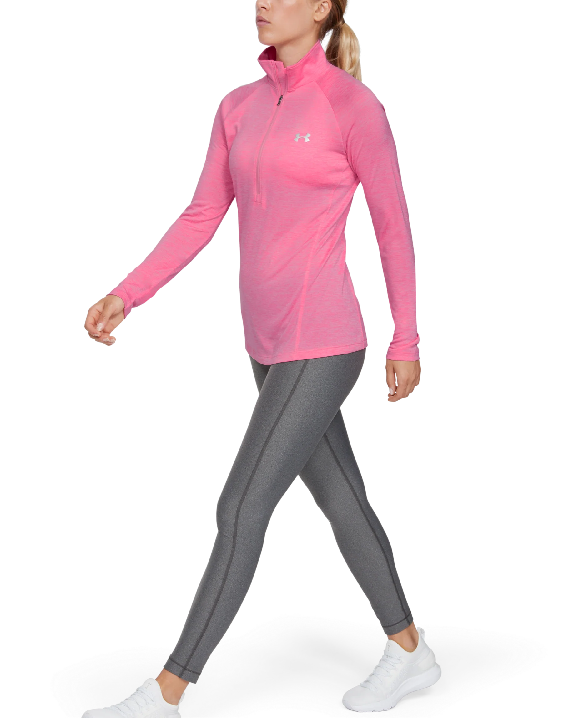 Women's UA Tech™ Twist ½ Zip - Image 3