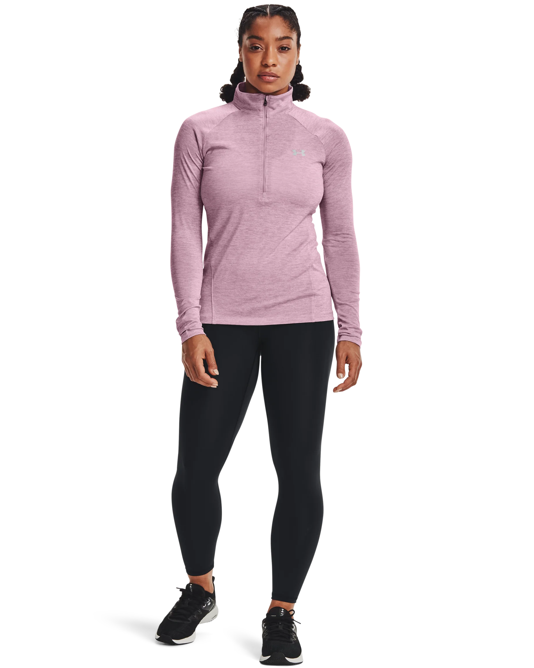 Women's UA Tech™ Twist ½ Zip - Image 3