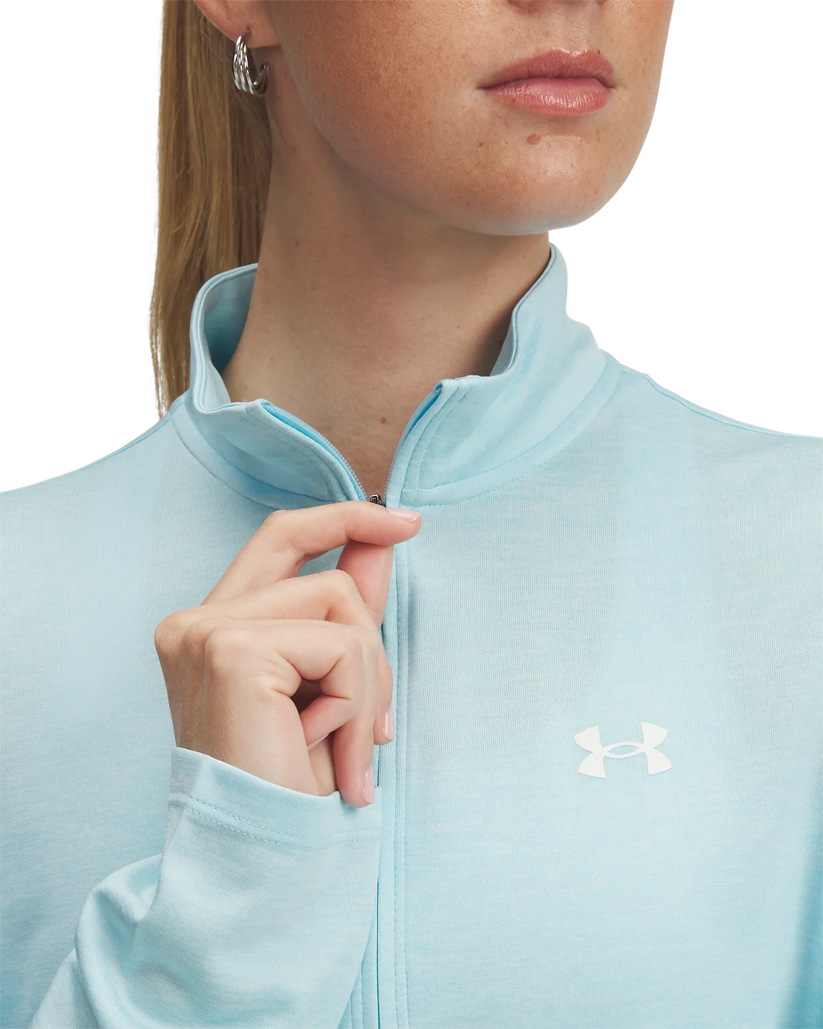 Women's UA Tech™ Twist ½ Zip - Image 3