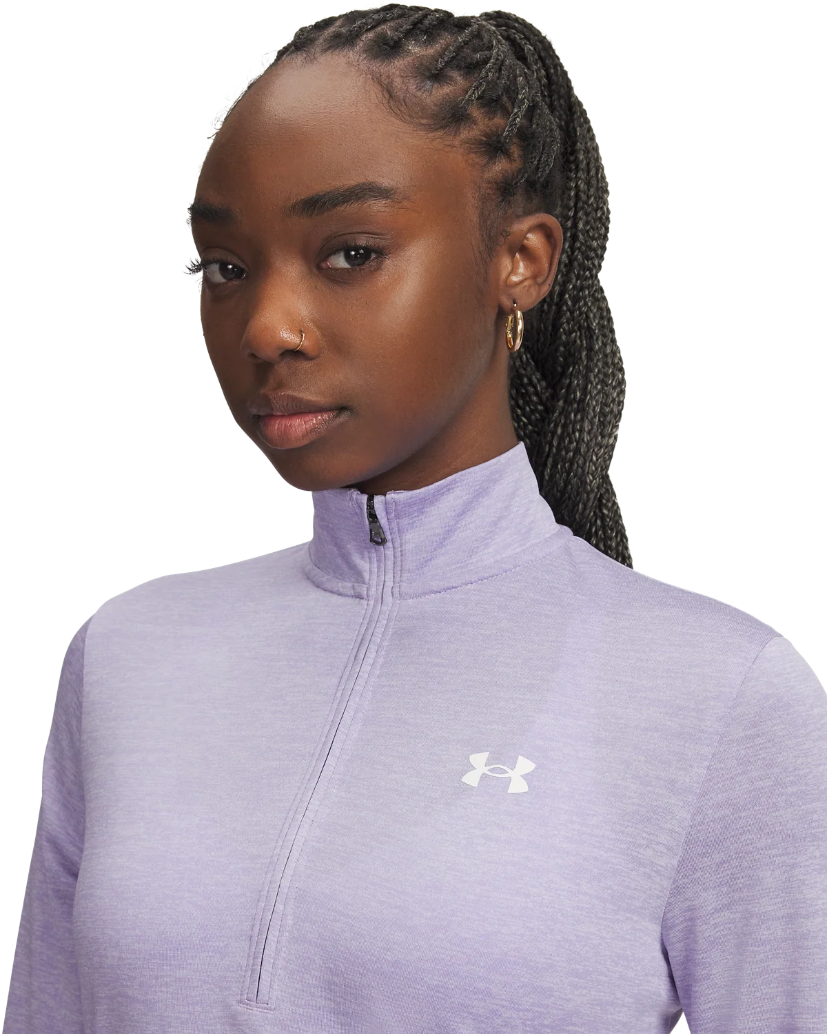 Women's UA Tech™ Twist ½ Zip - Image 3