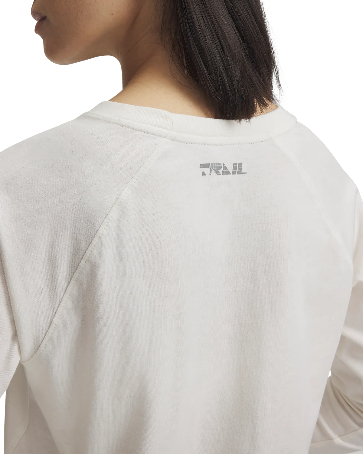 Women's UA Trail Run Graphic Long Sleeve - Image 3