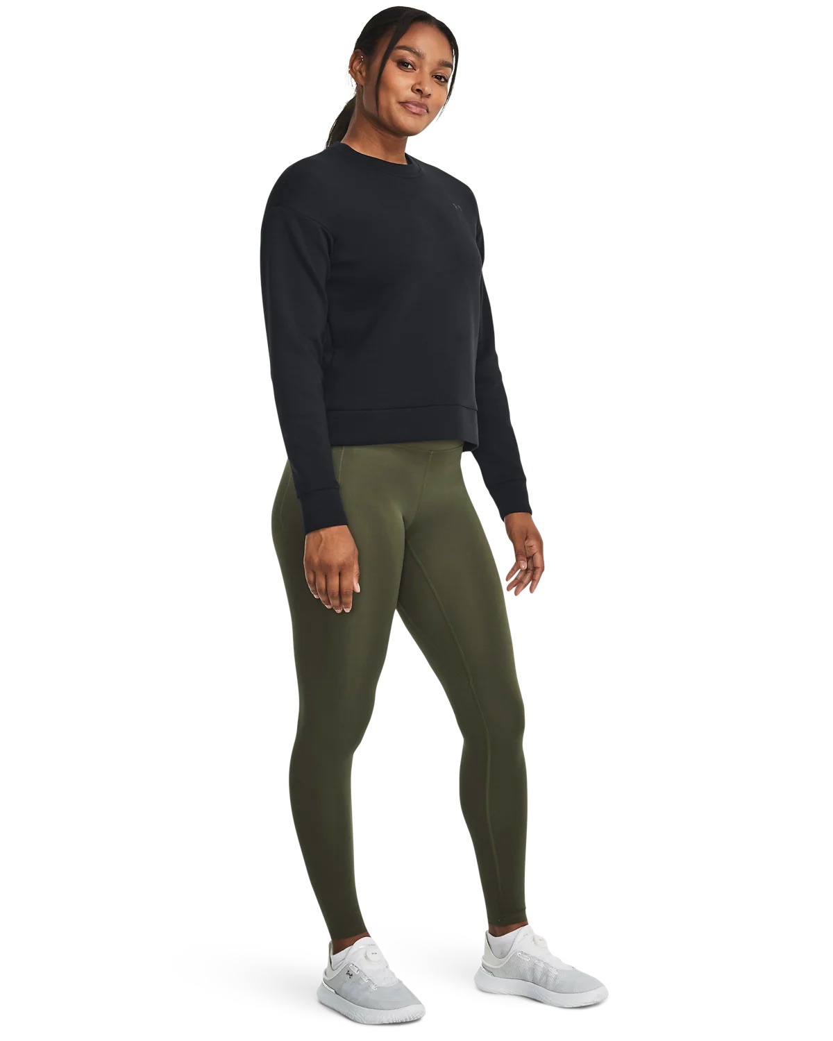 Women's UA Unstoppable Fleece Crew - Image 3