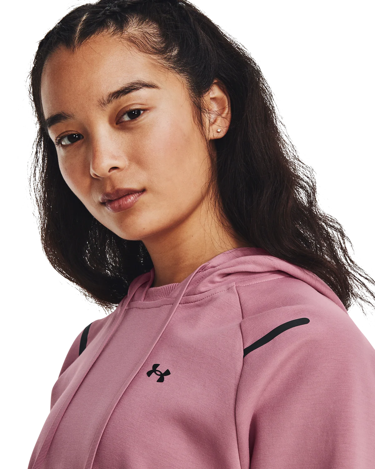 Women's UA Unstoppable Fleece Hoodie - Image 4