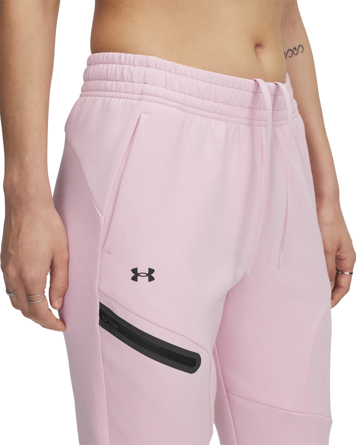Women's UA Unstoppable Fleece Joggers - Image 4