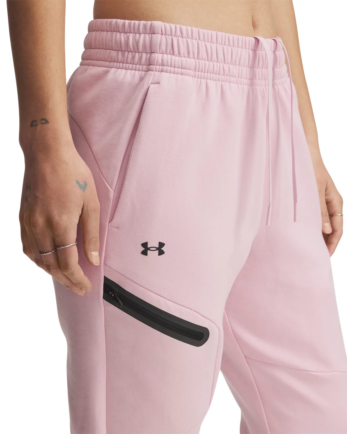 Women's UA Unstoppable Fleece Joggers - Image 5