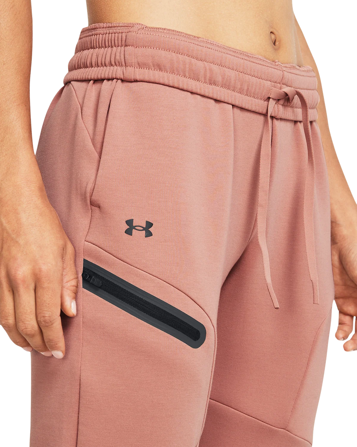 Women's UA Unstoppable Fleece Joggers - Image 4