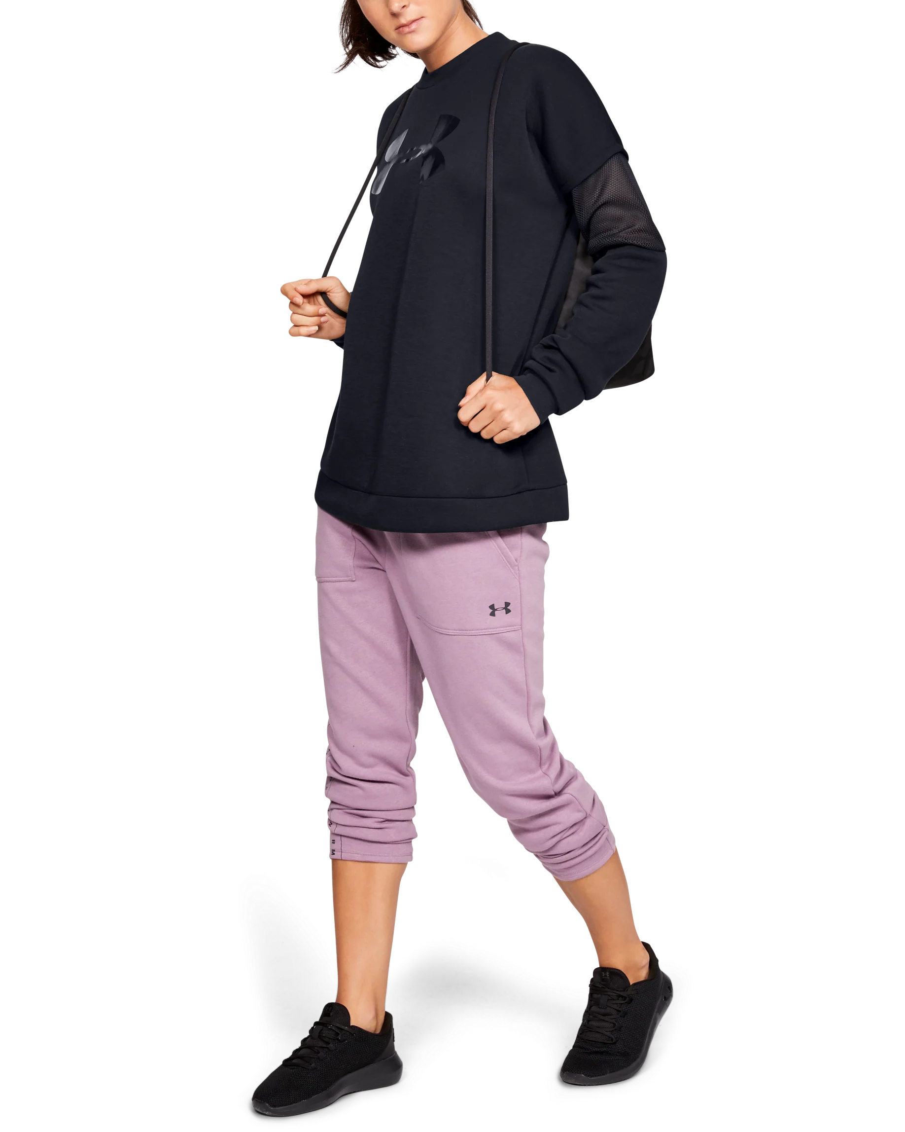 Women's UA Unstoppable Move Light Tunic Crew Long Sleeve Shirt - Image 7