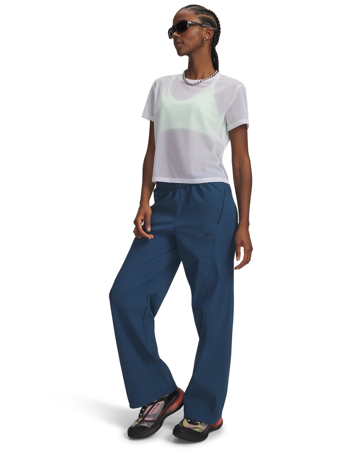 Women's UA Unstoppable Woven Pants - Image 3